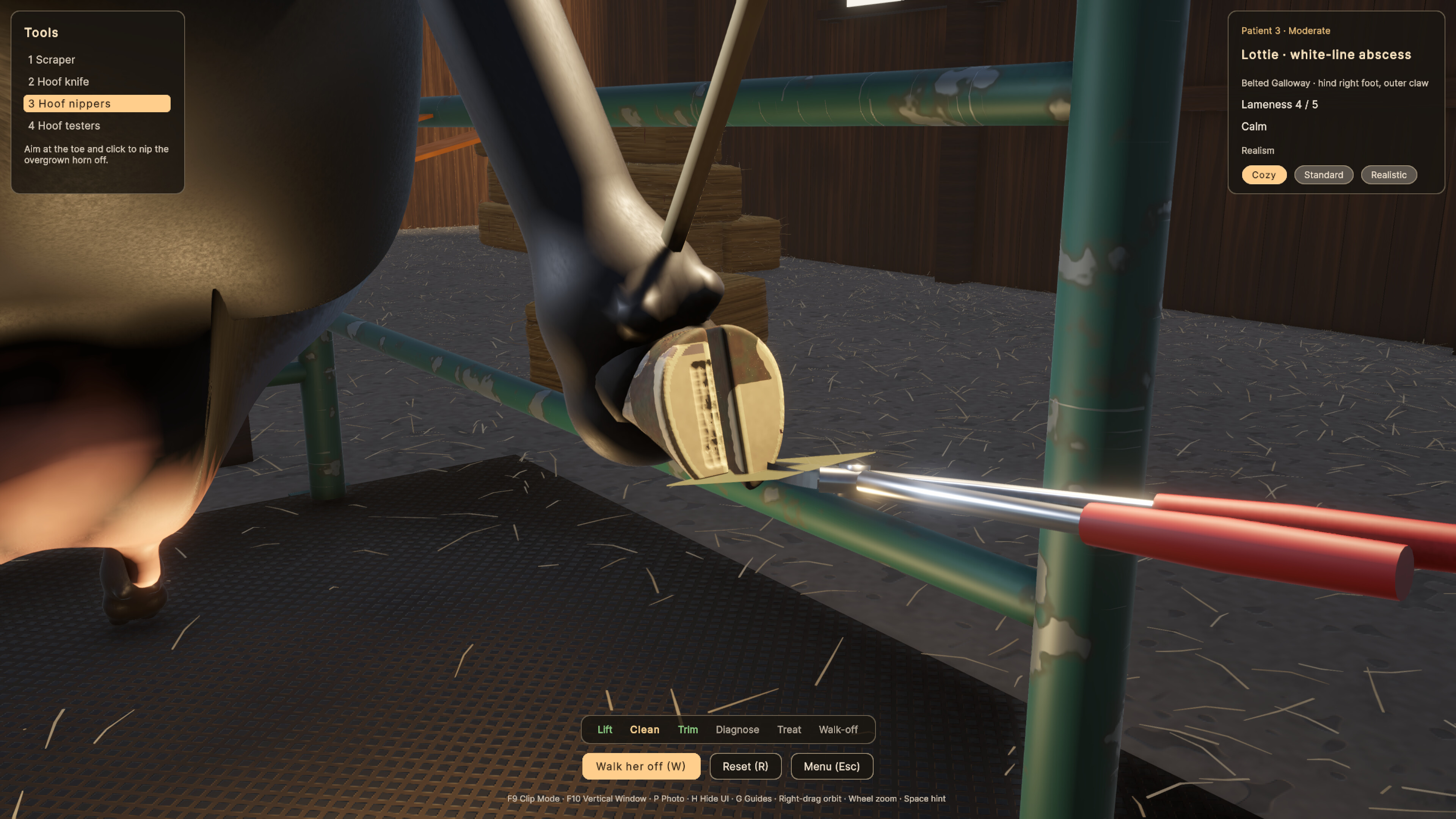 Hoof Trimmer Simulator screenshot 4