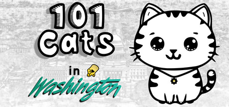 Cover art from 101 Cats: Washington