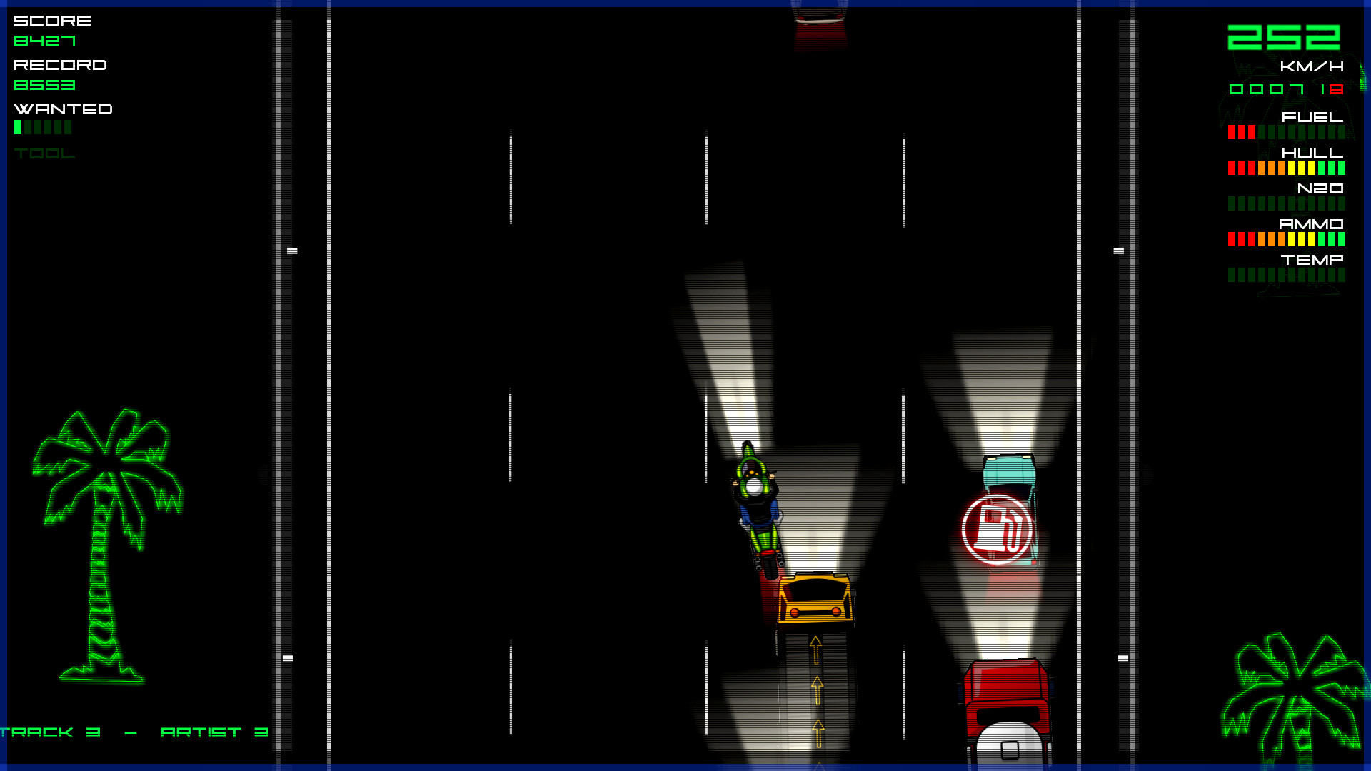 RETRO NIGHT CHASE screenshot 2
