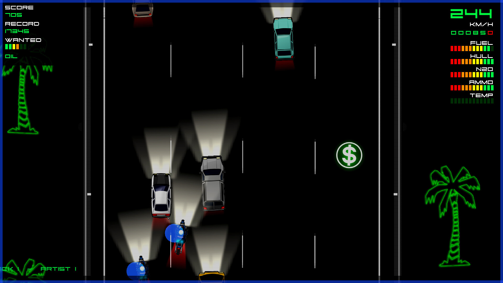 RETRO NIGHT CHASE screenshot 4