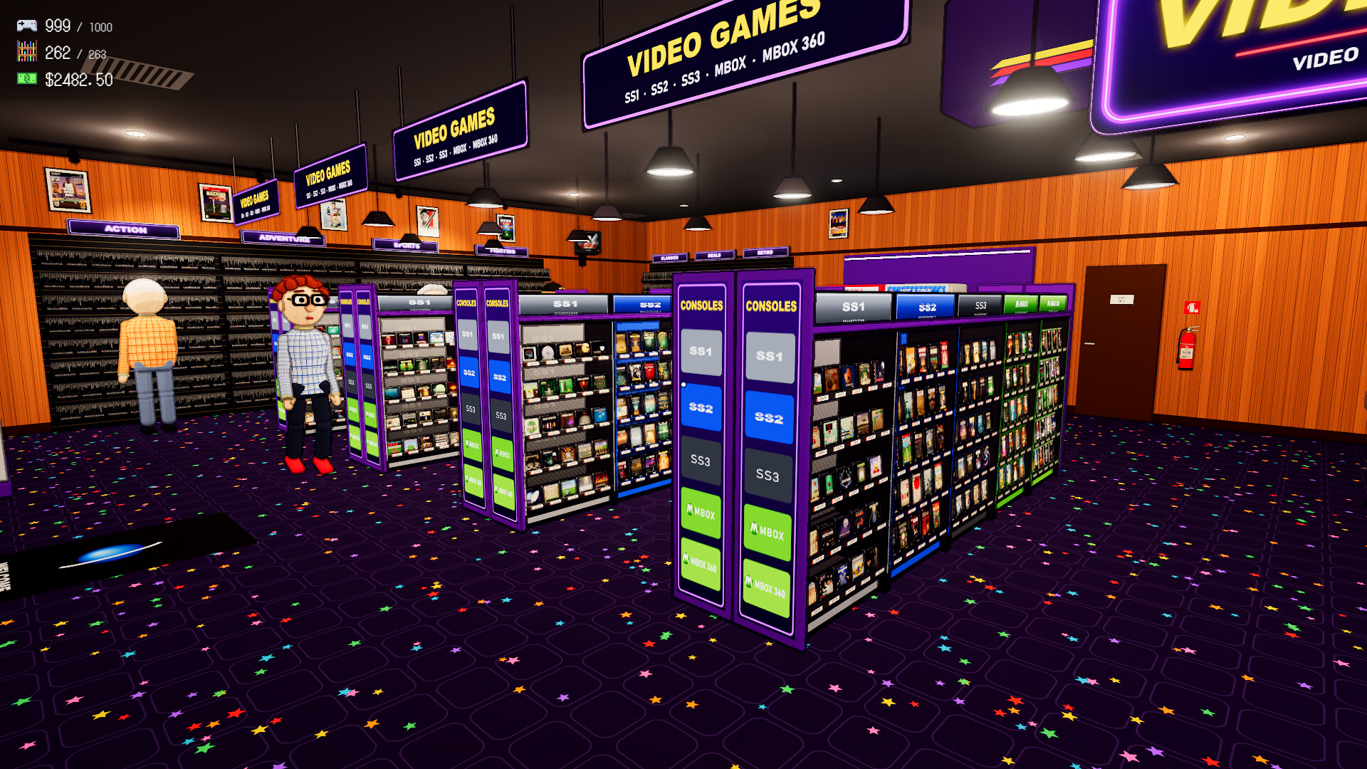 Video Game Store: Tidy Up trailer