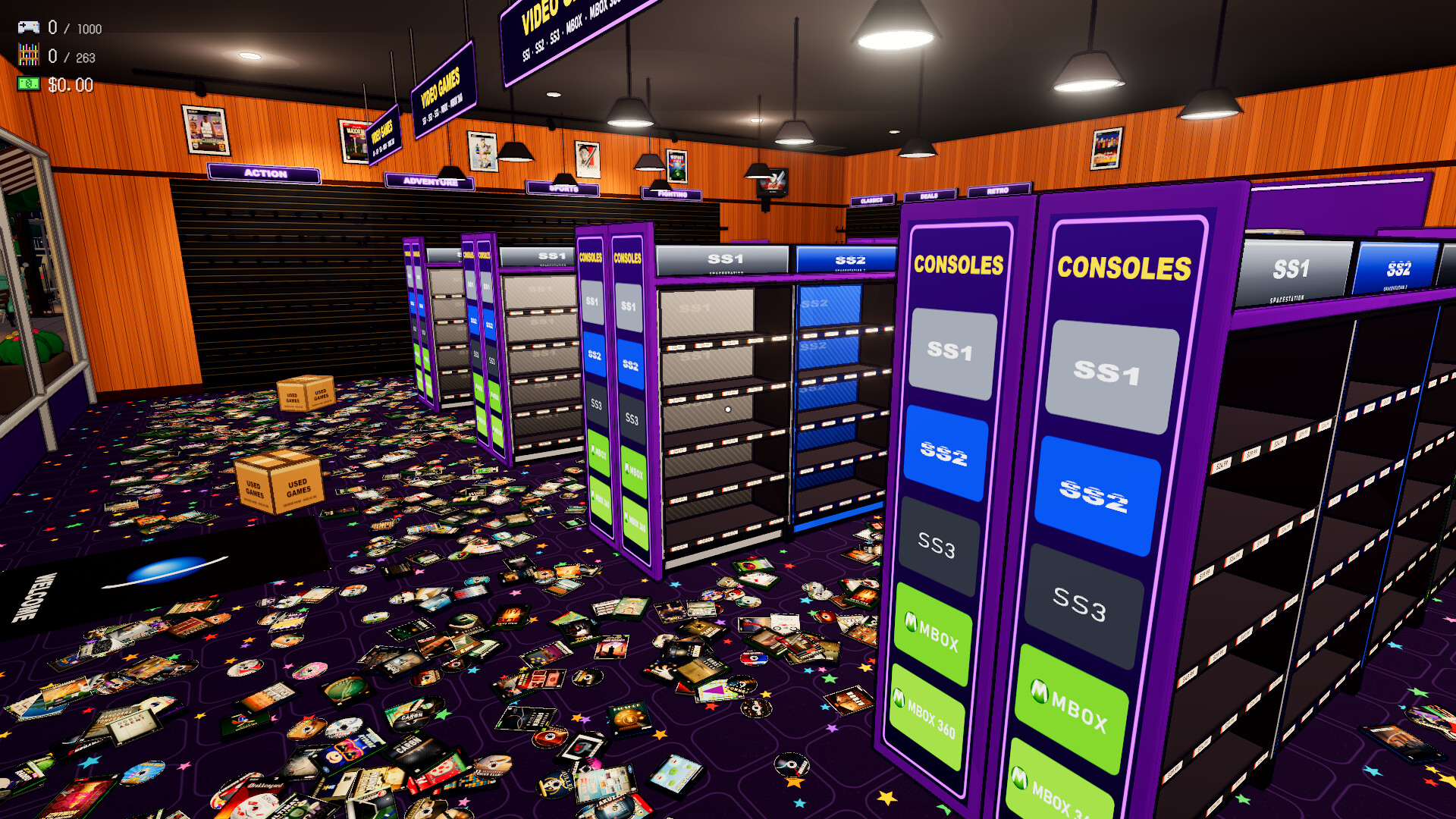 Video Game Store: Tidy Up screenshot 2