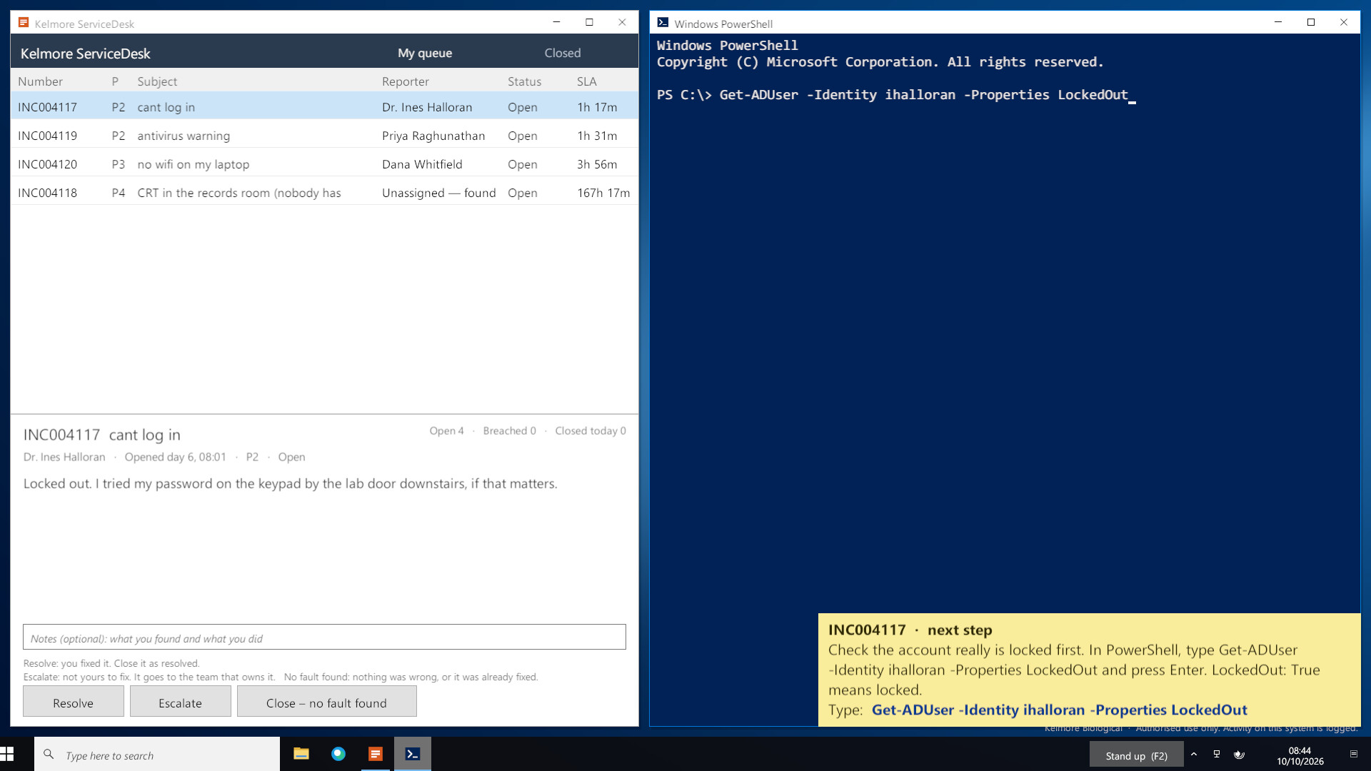 Domain-Controller screenshot 2