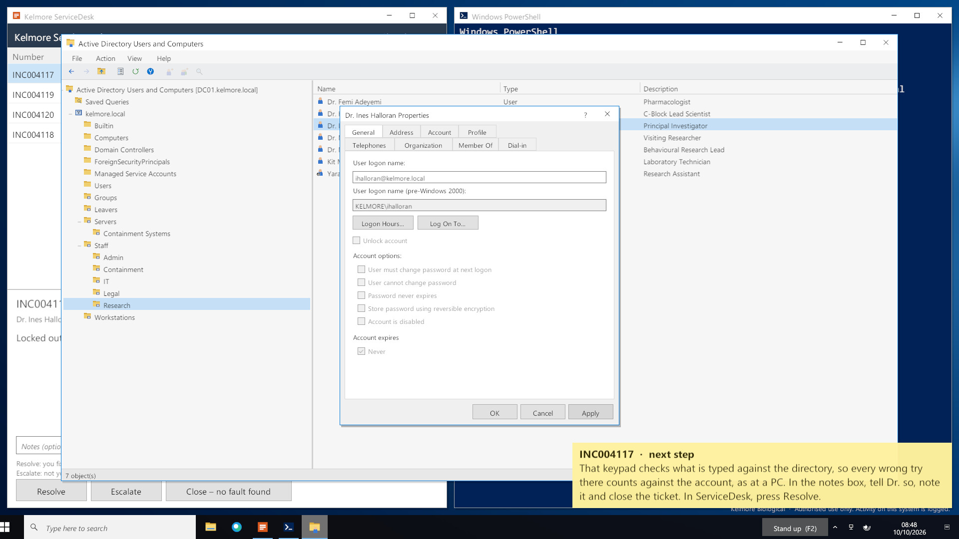 Domain-Controller trailer