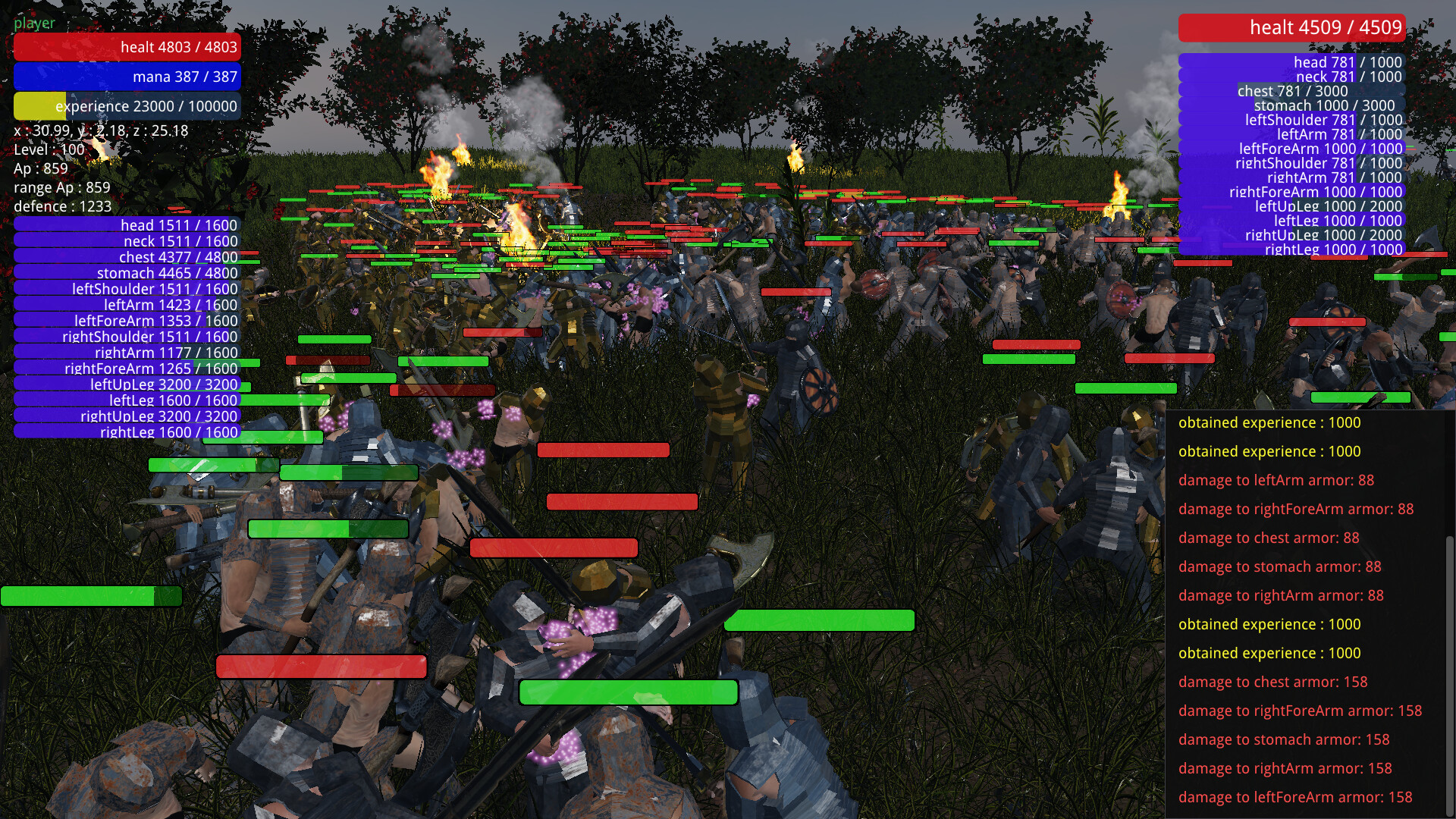 Sword Duel 2: Medieval War screenshot 2