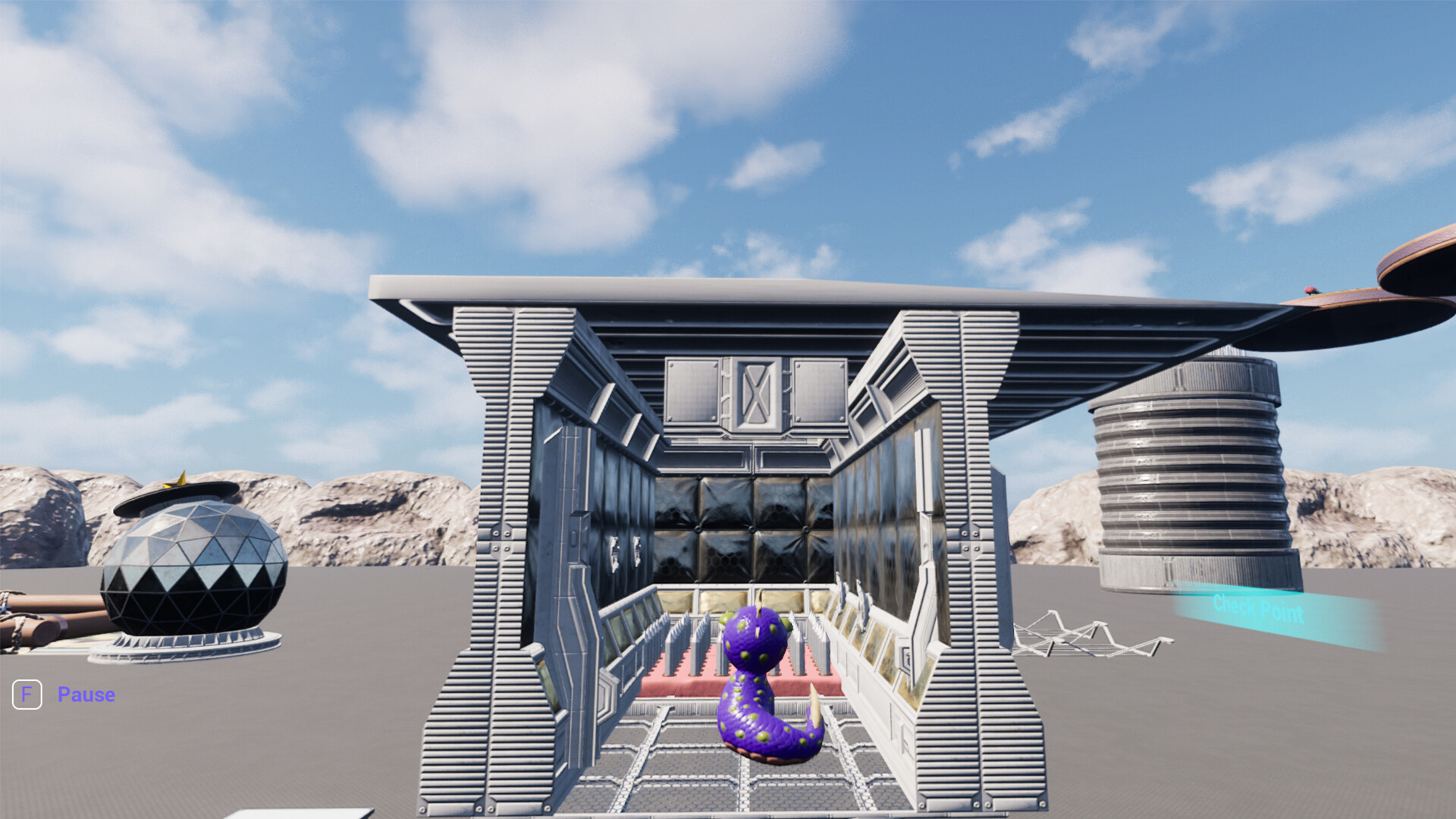 Worm In Space screenshot 5
