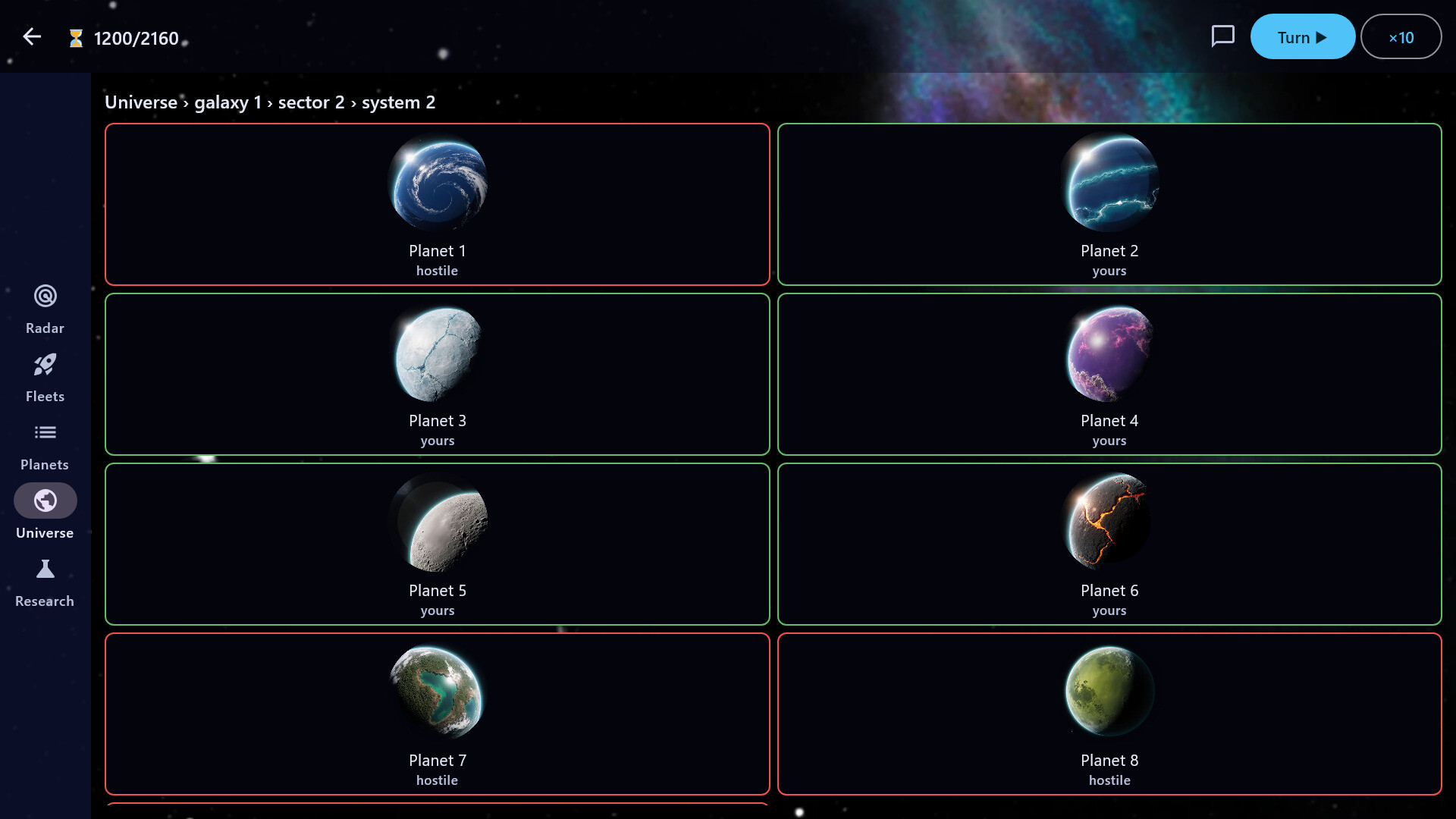Sternenreich screenshot 3