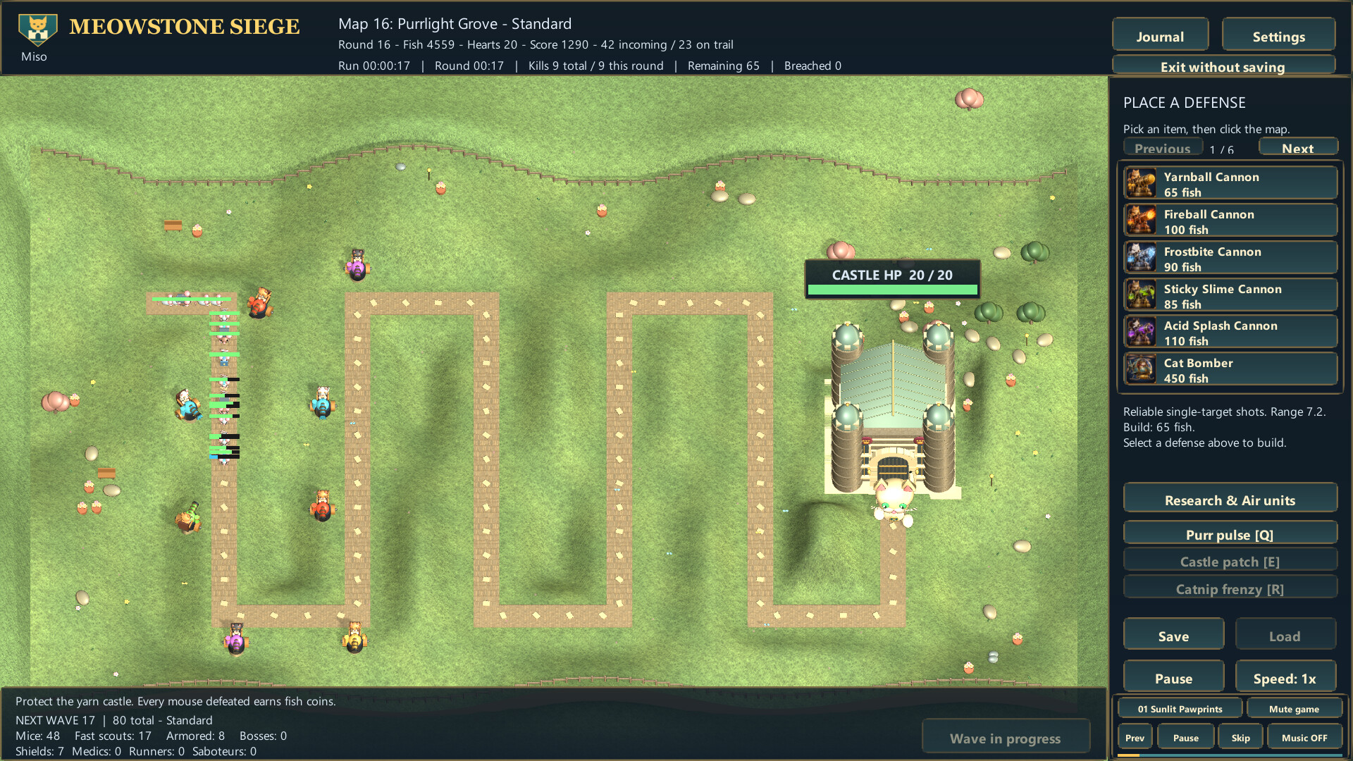 Meowstone Siege screenshot 4