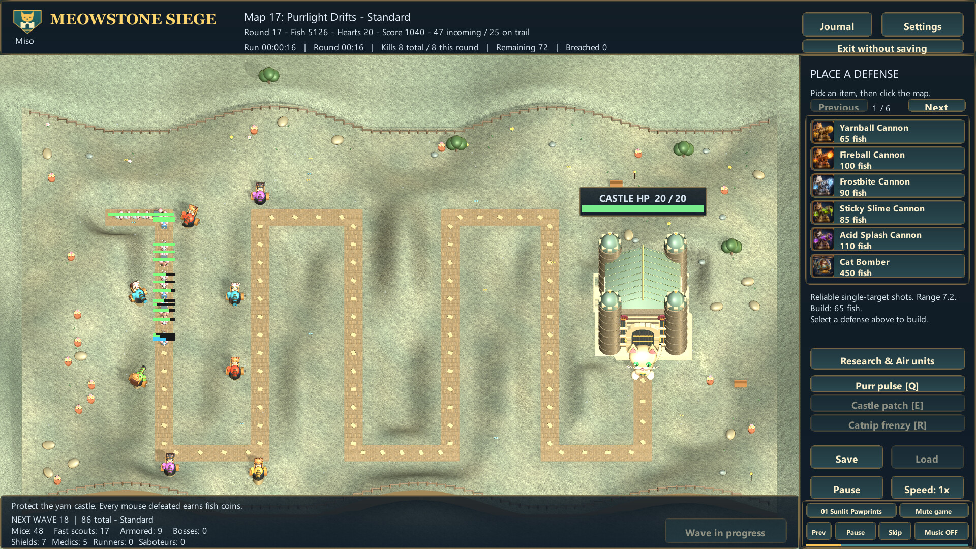 Meowstone Siege screenshot 3
