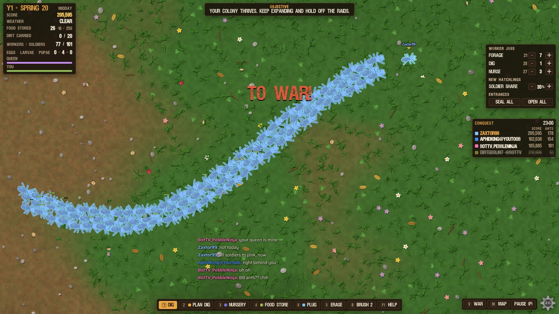 Dirtborn: Colony Rising screenshot 3