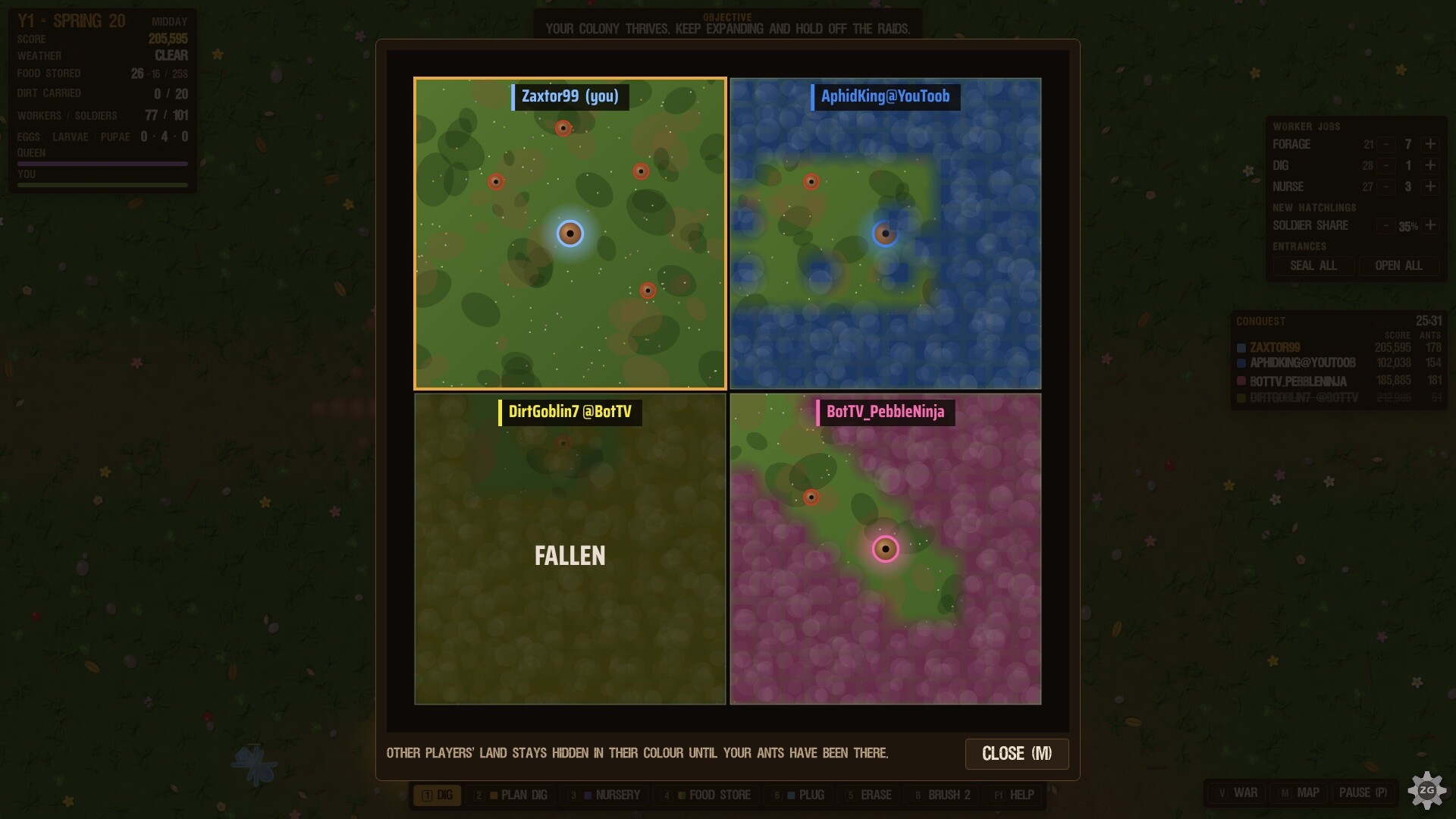 Dirtborn: Colony Rising screenshot 4