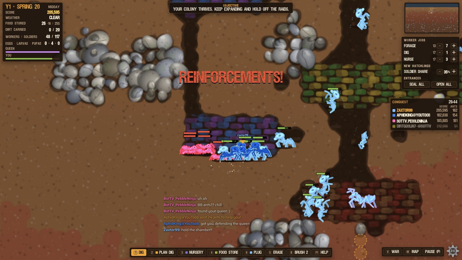 Dirtborn: Colony Rising screenshot 5