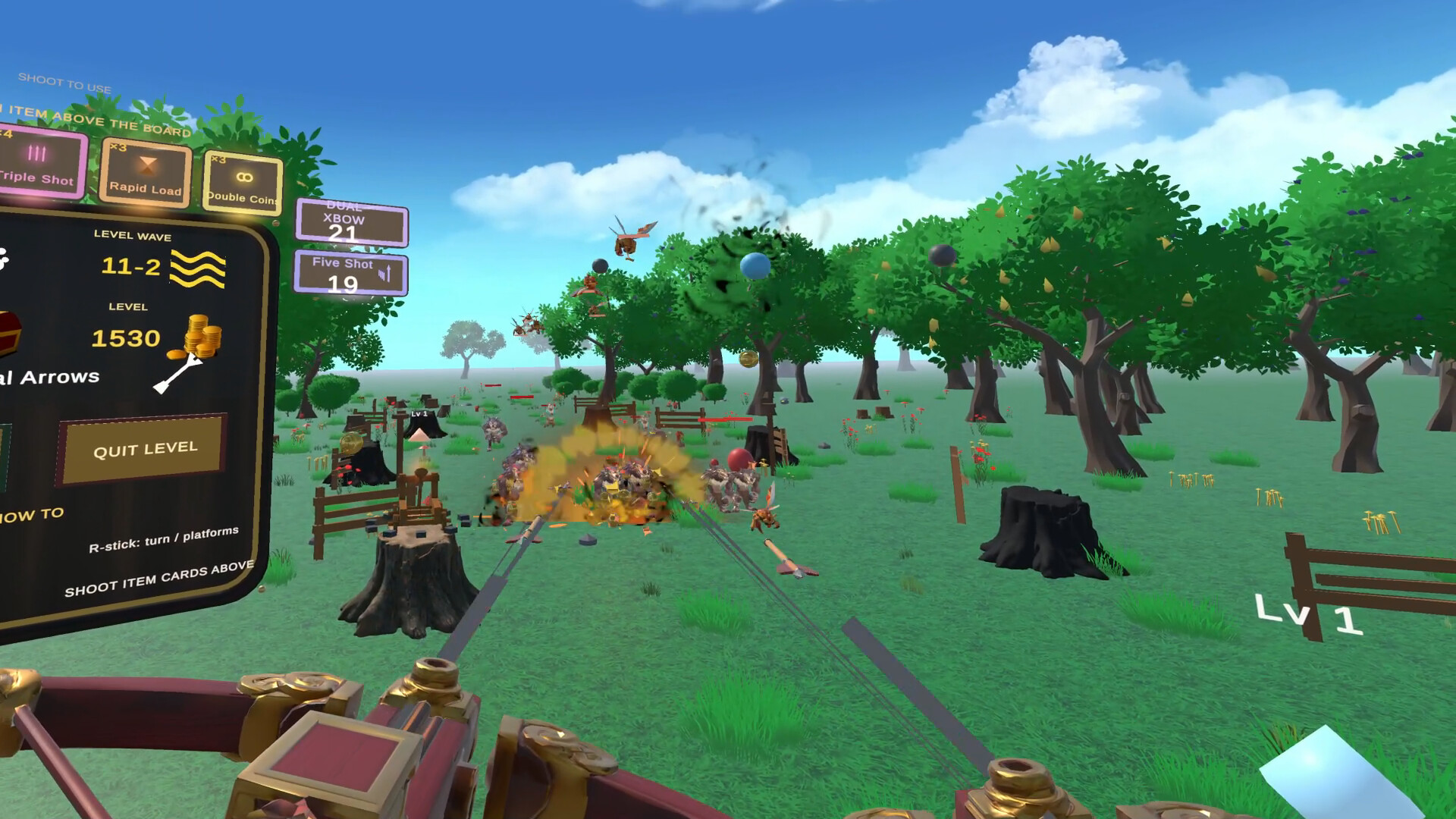 Squirrel Defender VR screenshot 2