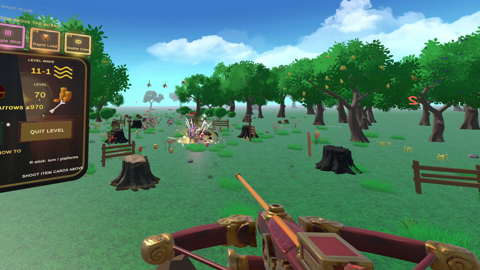 Squirrel Defender VR trailer