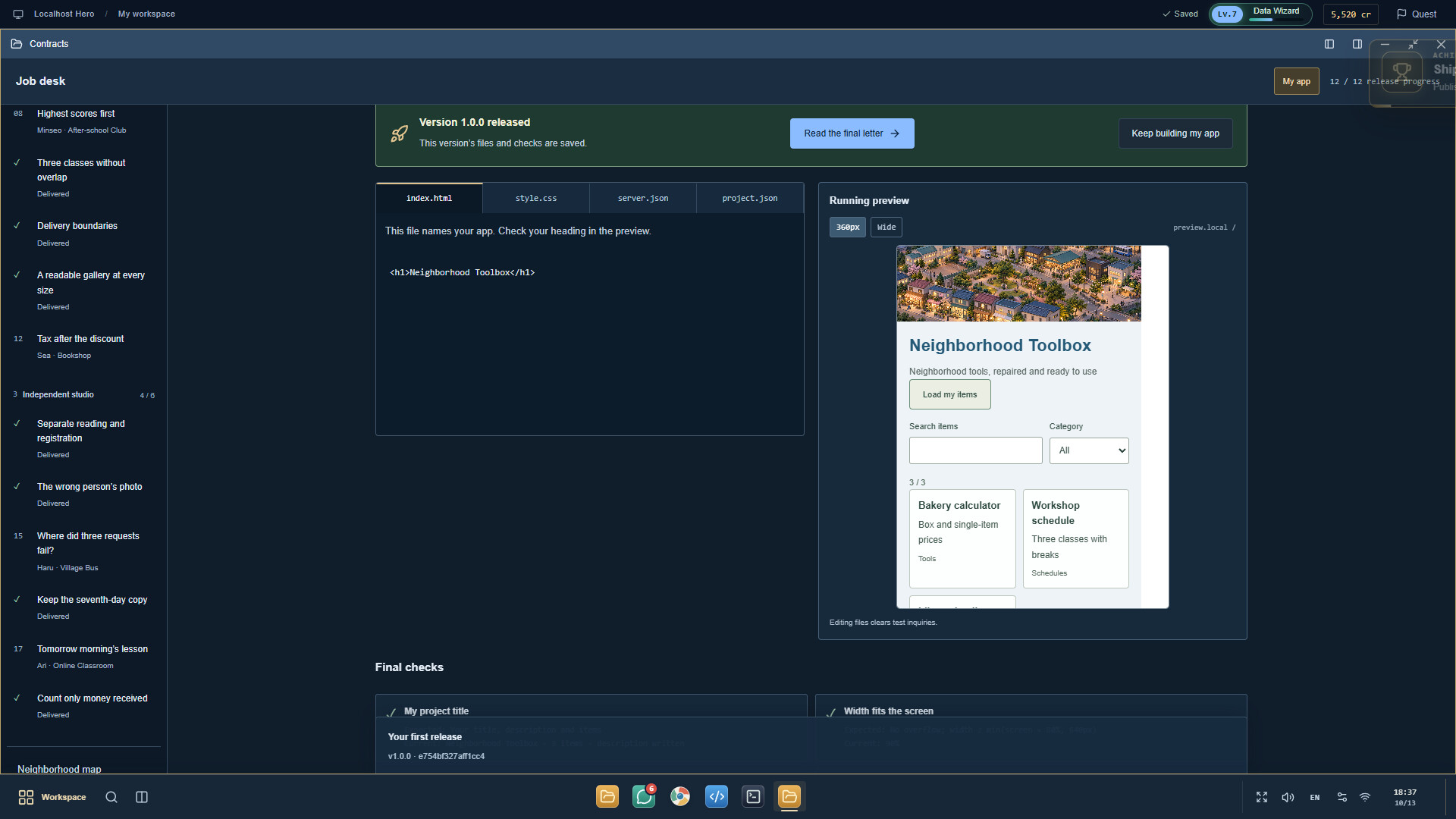 Localhost Hero screenshot 3