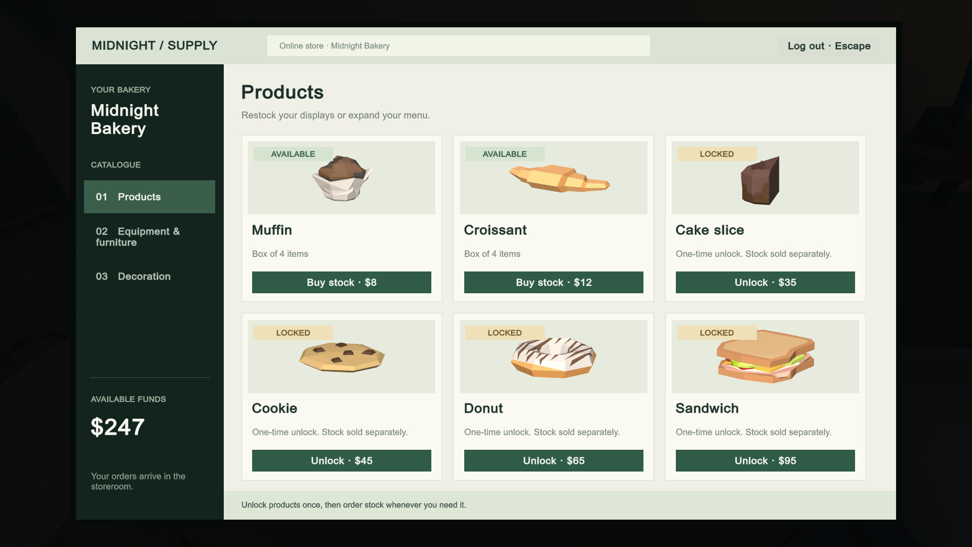 Midnight Bakery screenshot 3