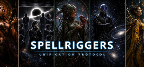 Cover art from Spellriggers: Unification Protocol