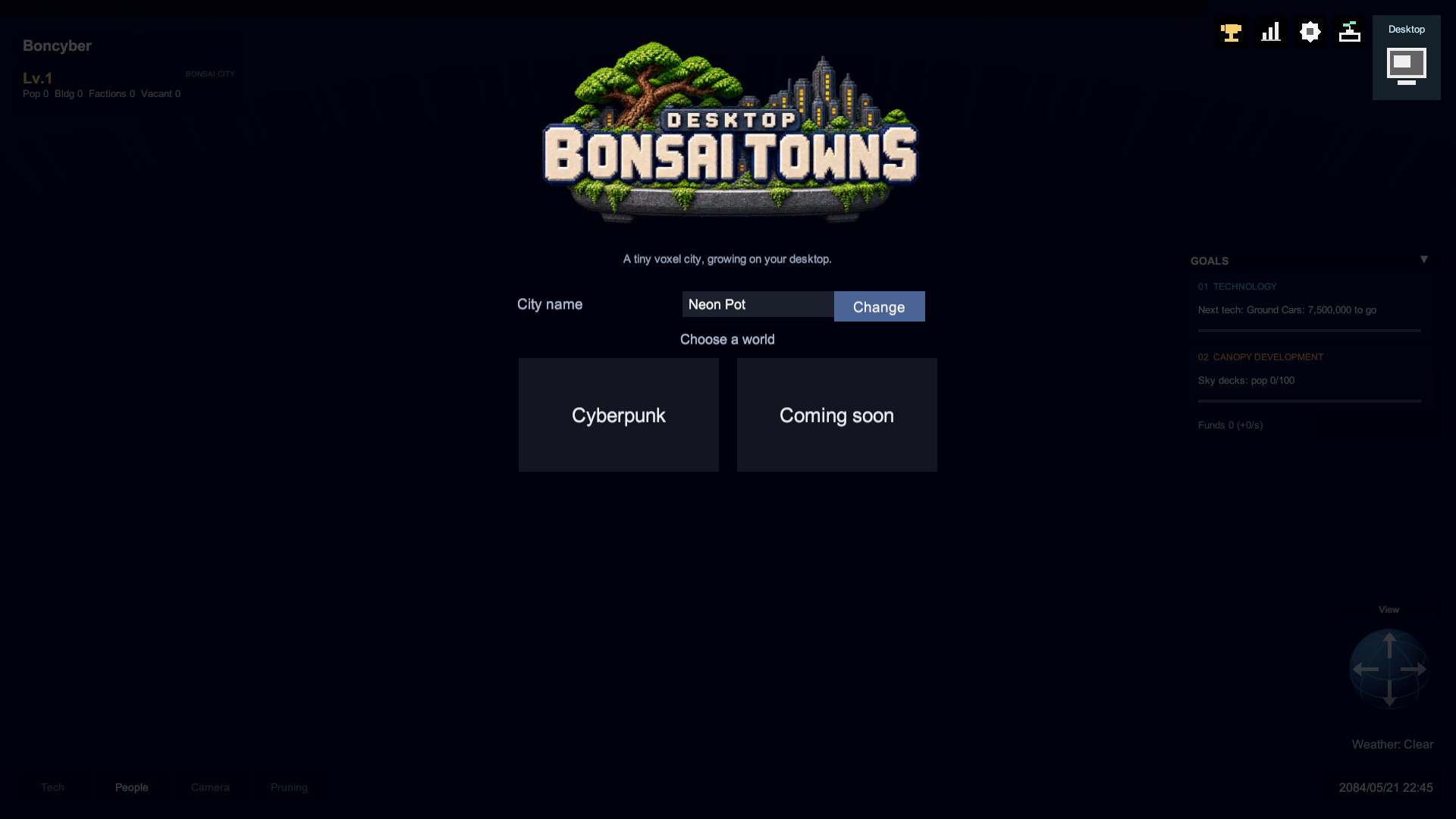 Desktop Bonsai Towns trailer