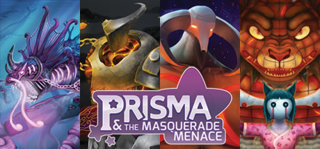 Cover art from Prisma & the Masquerade Menace