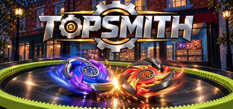 Cover art from Topsmith: Spinning Top Shop Simulator