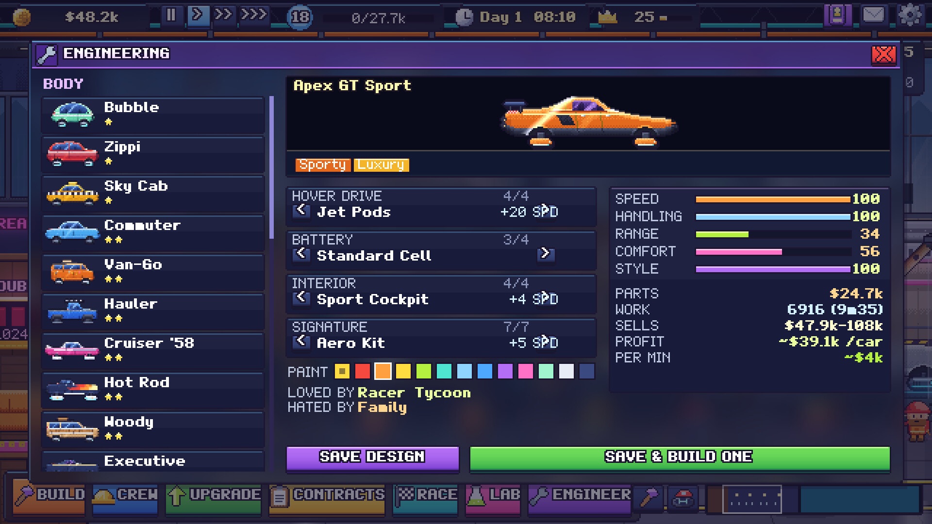 Sky Motors: Flying Car Factory screenshot 4