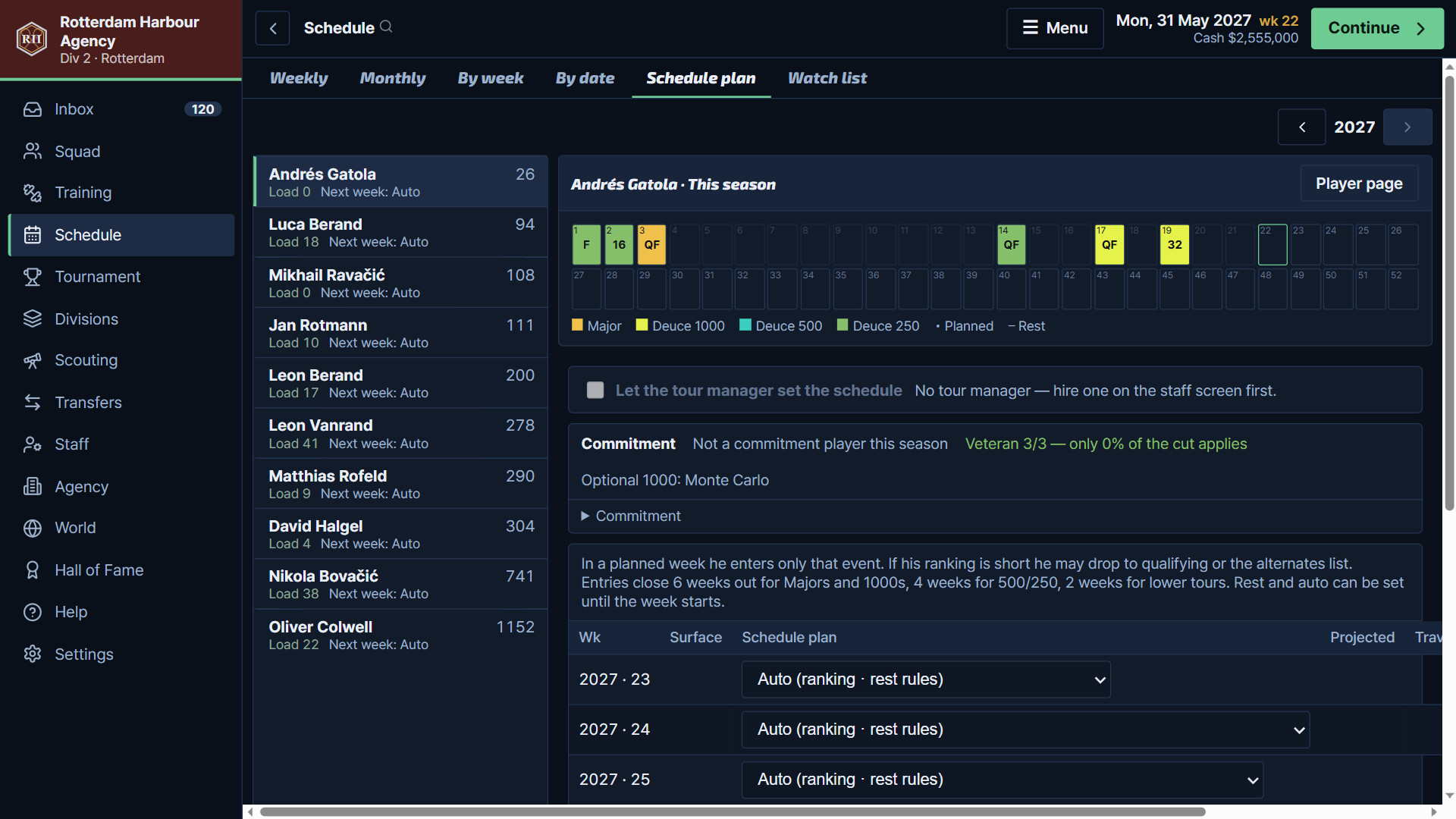 Deuce Agency 2027 screenshot 5