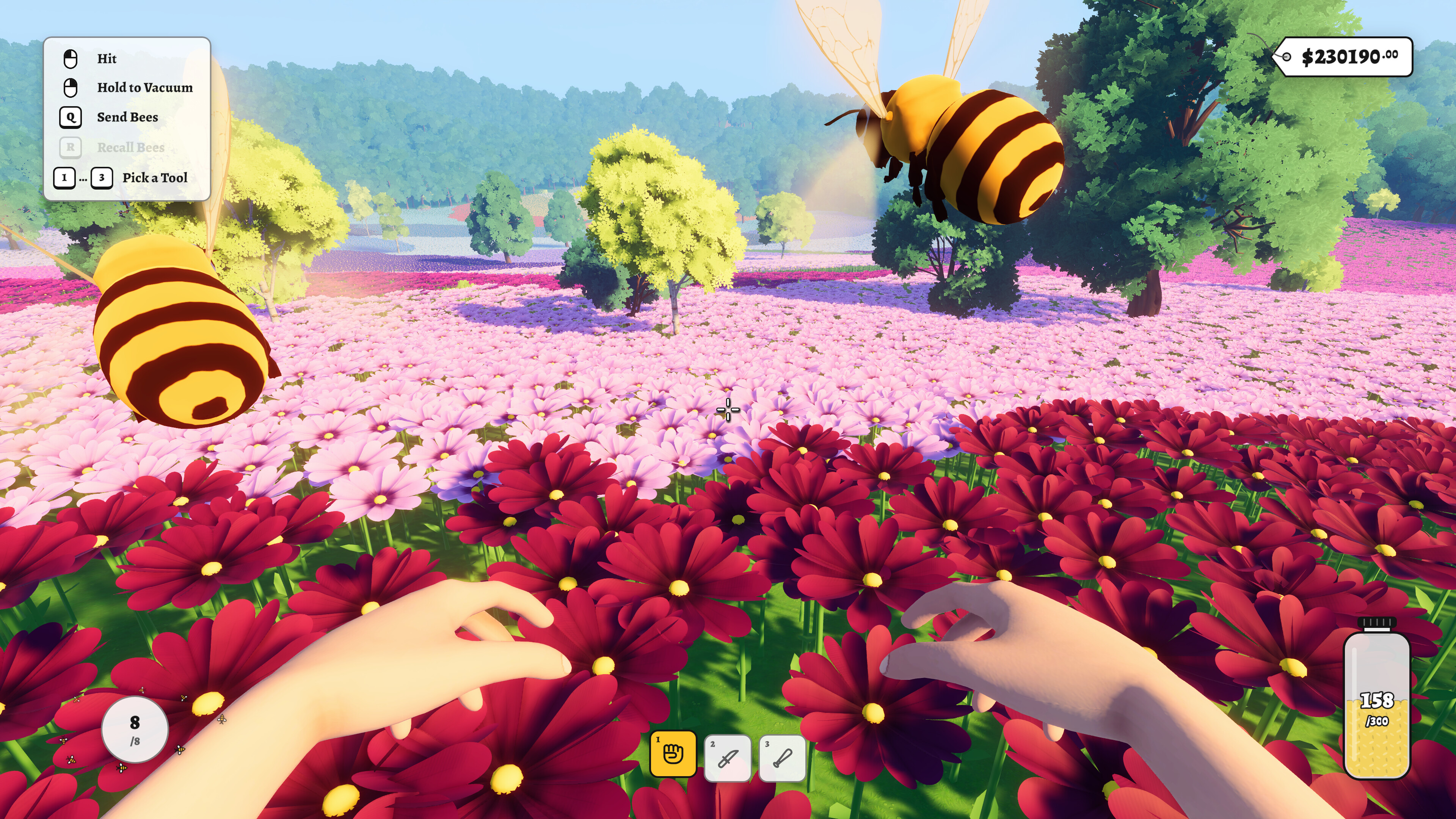 A Game About Bees, Flowers and Vacuum screenshot 5