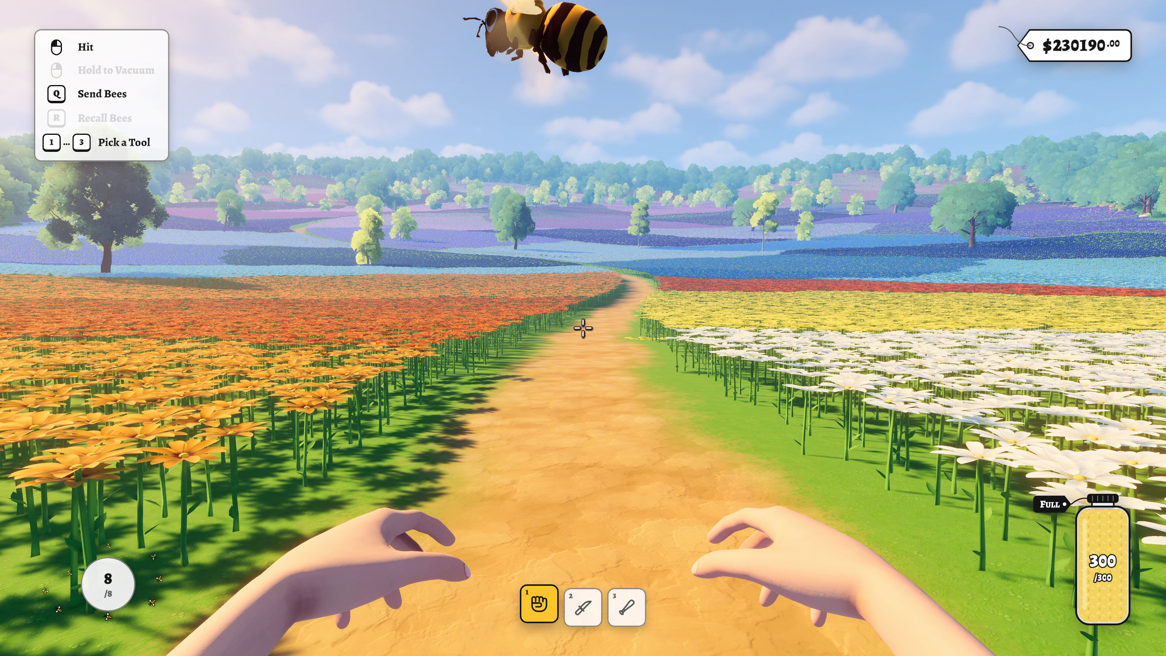 A Game About Bees, Flowers and Vacuum screenshot 1