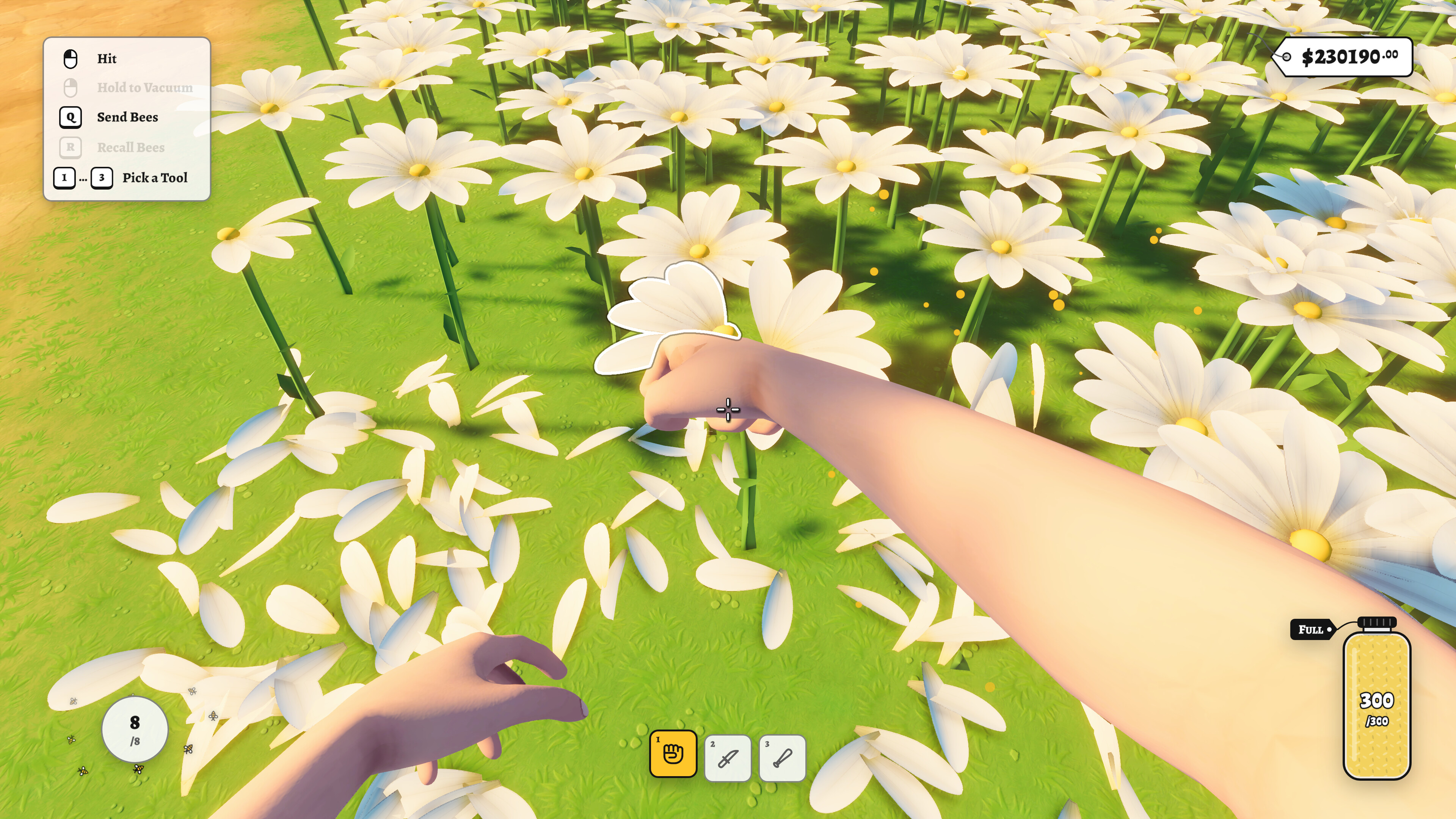 A Game About Bees, Flowers and Vacuum screenshot 2
