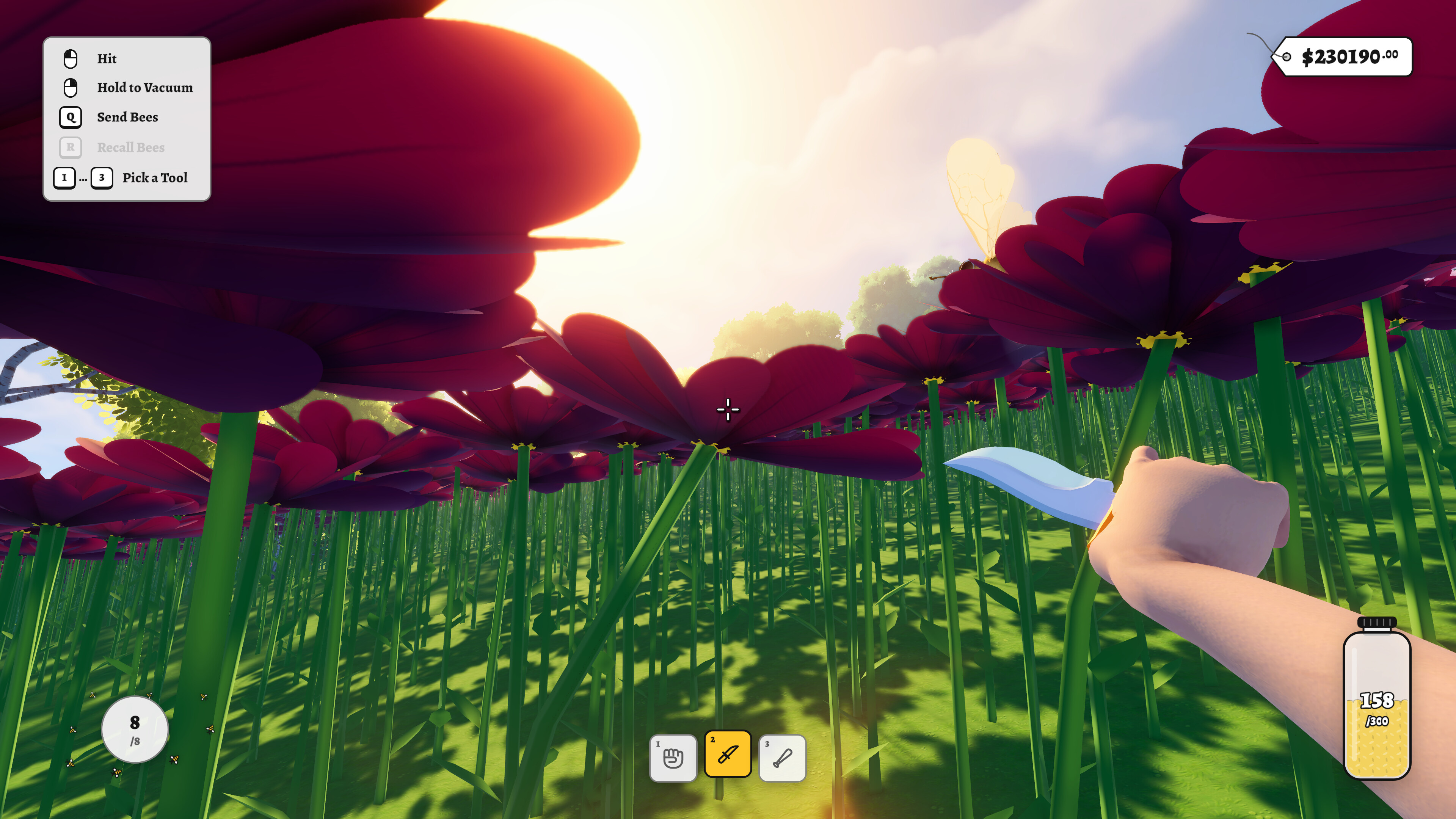 A Game About Bees, Flowers and Vacuum screenshot 4