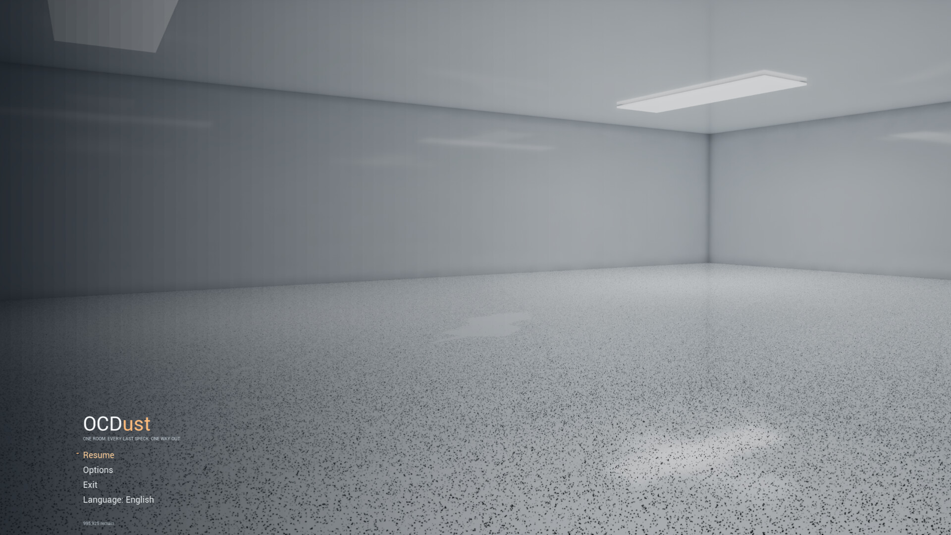 OCDust: One Room. Every Last Speck. One Way Out. screenshot 3