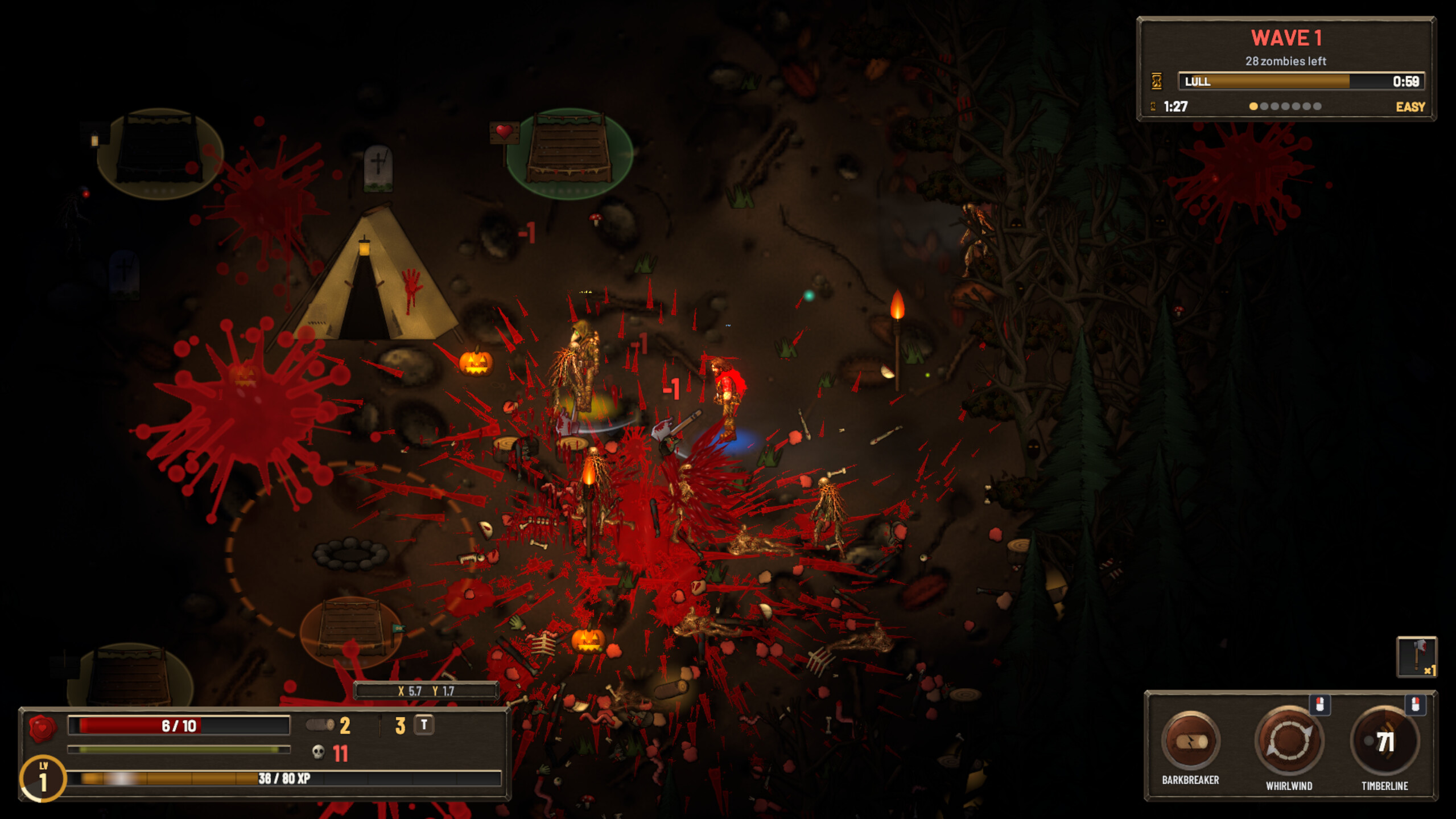 Clash Pandemic: Forest Hell screenshot 2