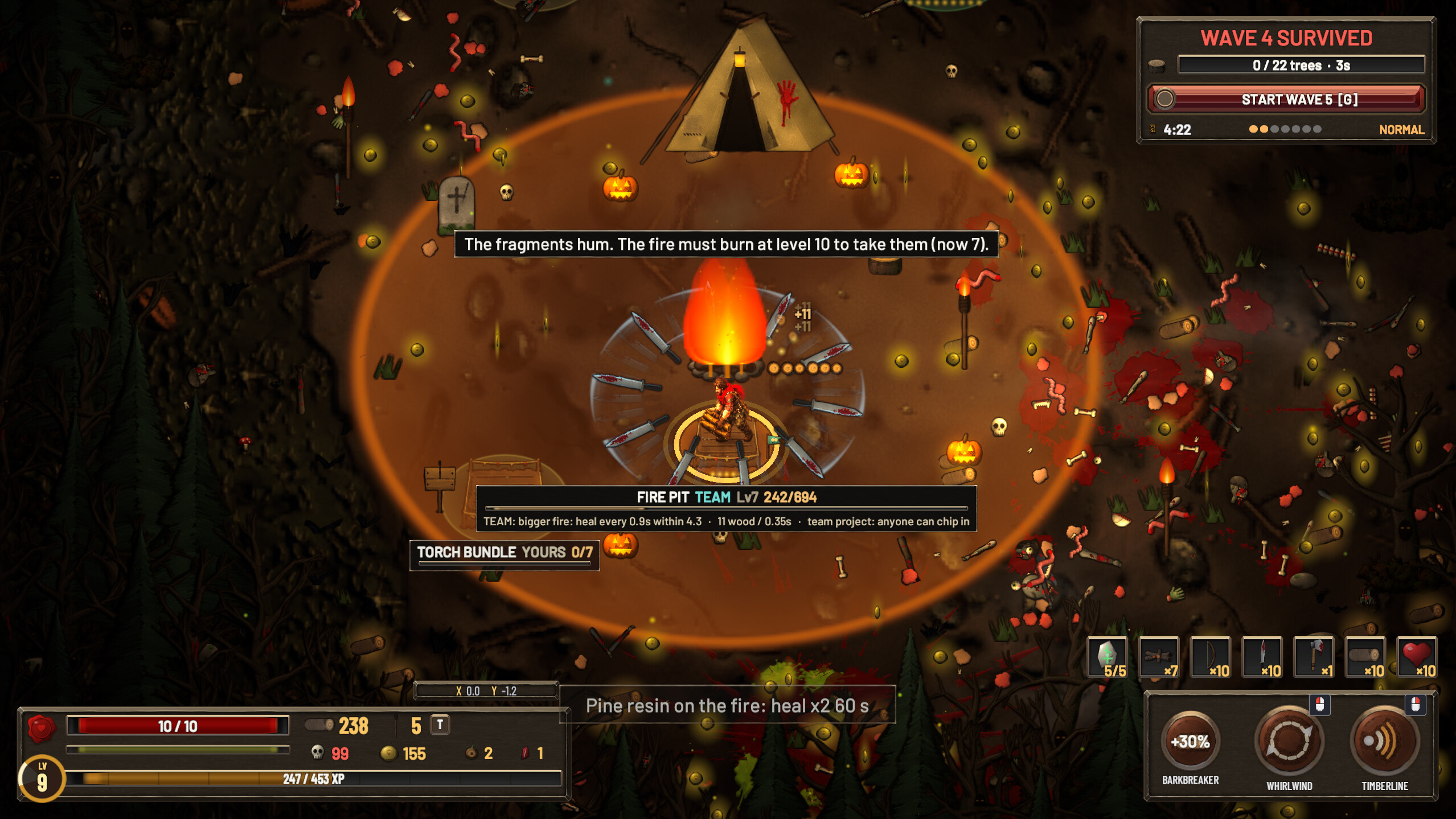 Clash Pandemic: Forest Hell screenshot 3