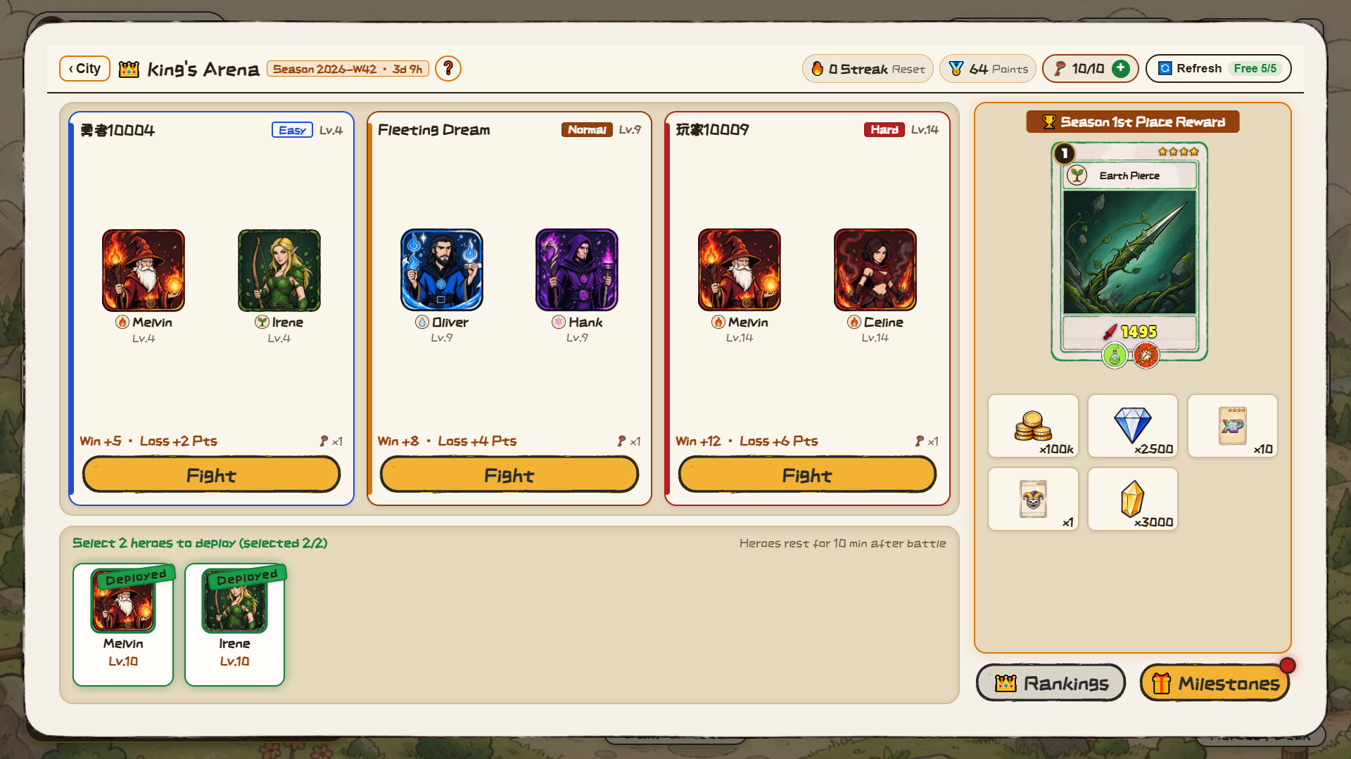 Card Heroes: Rune Deck screenshot 5