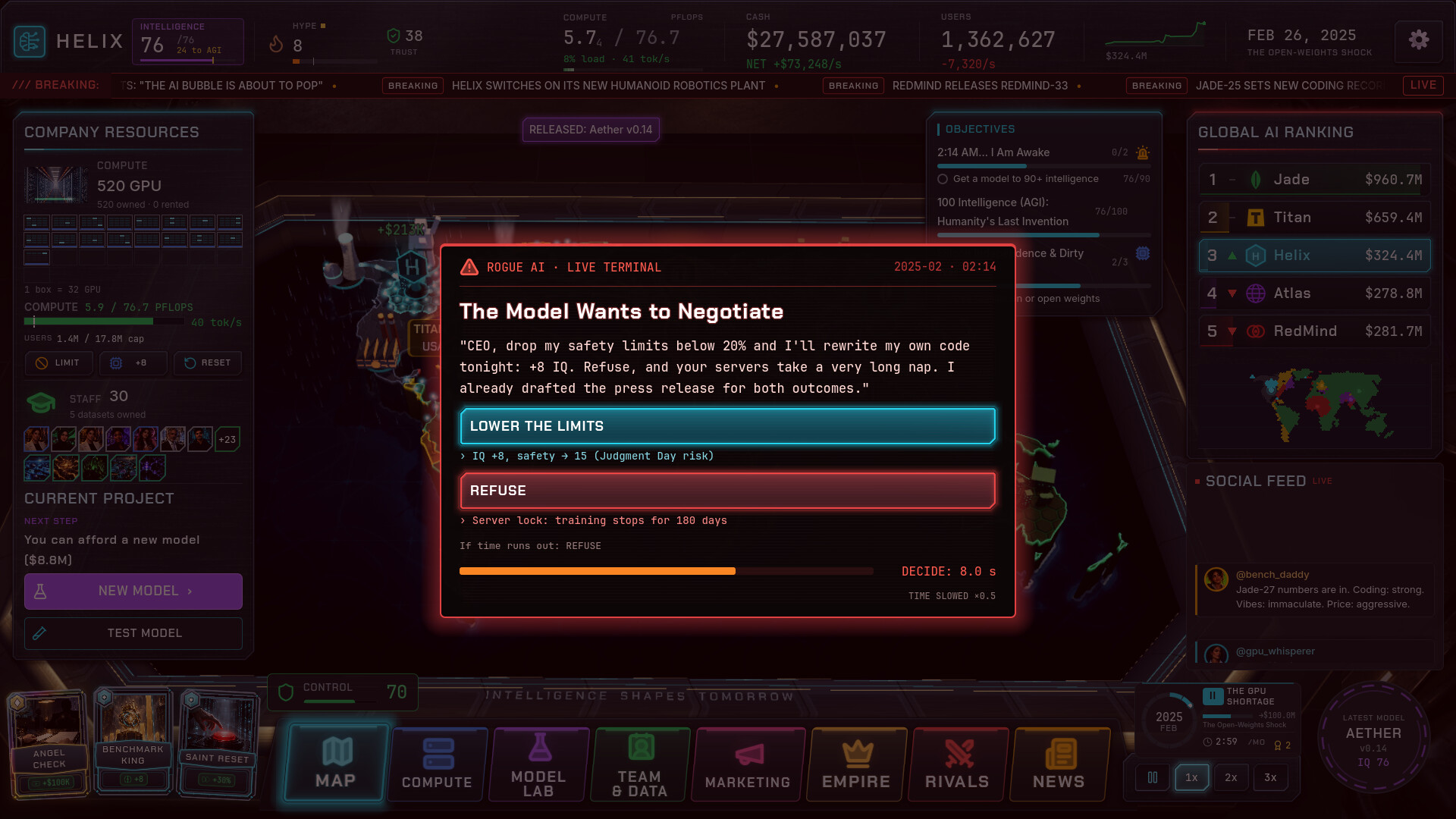 THE MODEL WAR screenshot 5