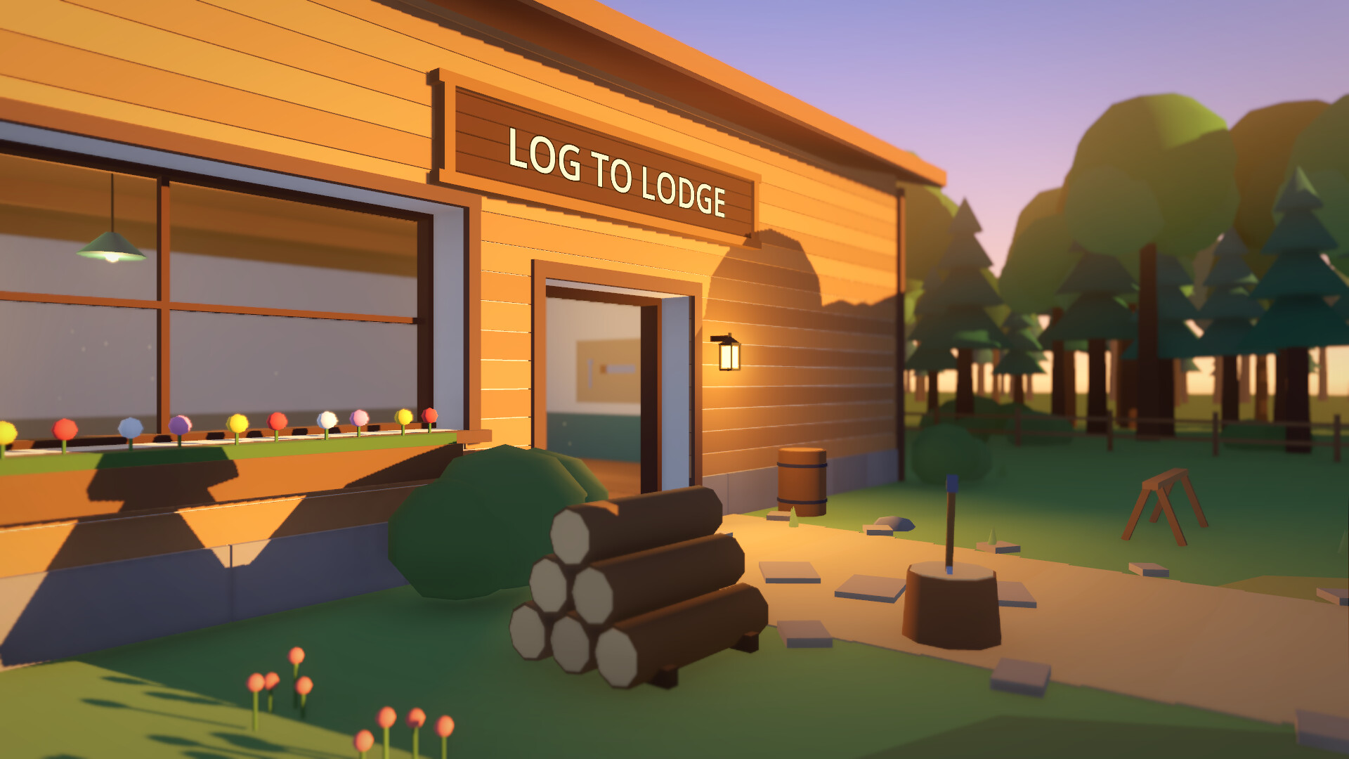 Log to Lodge: Carpentry Simulator trailer