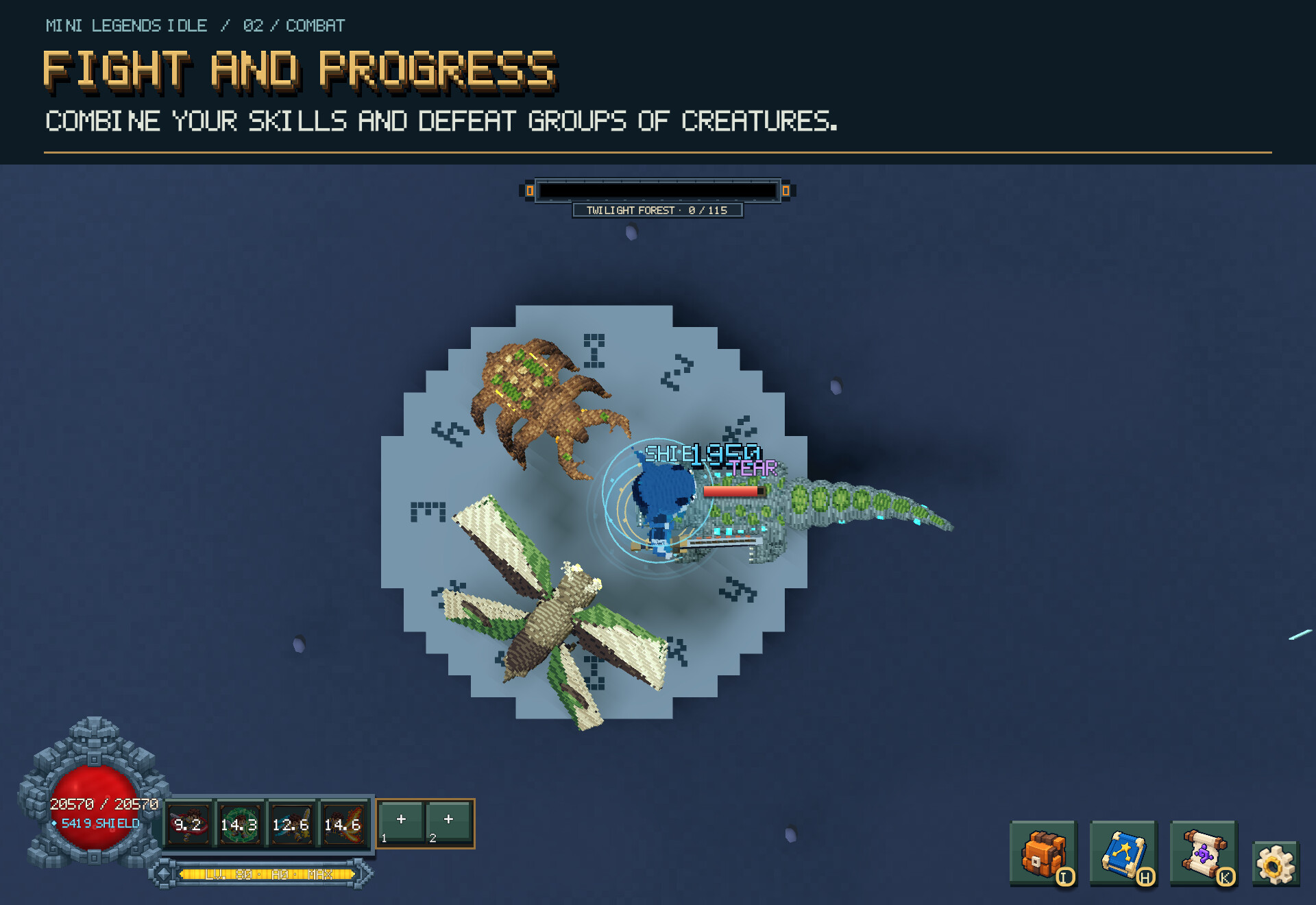 Mini Legends Idle screenshot 3