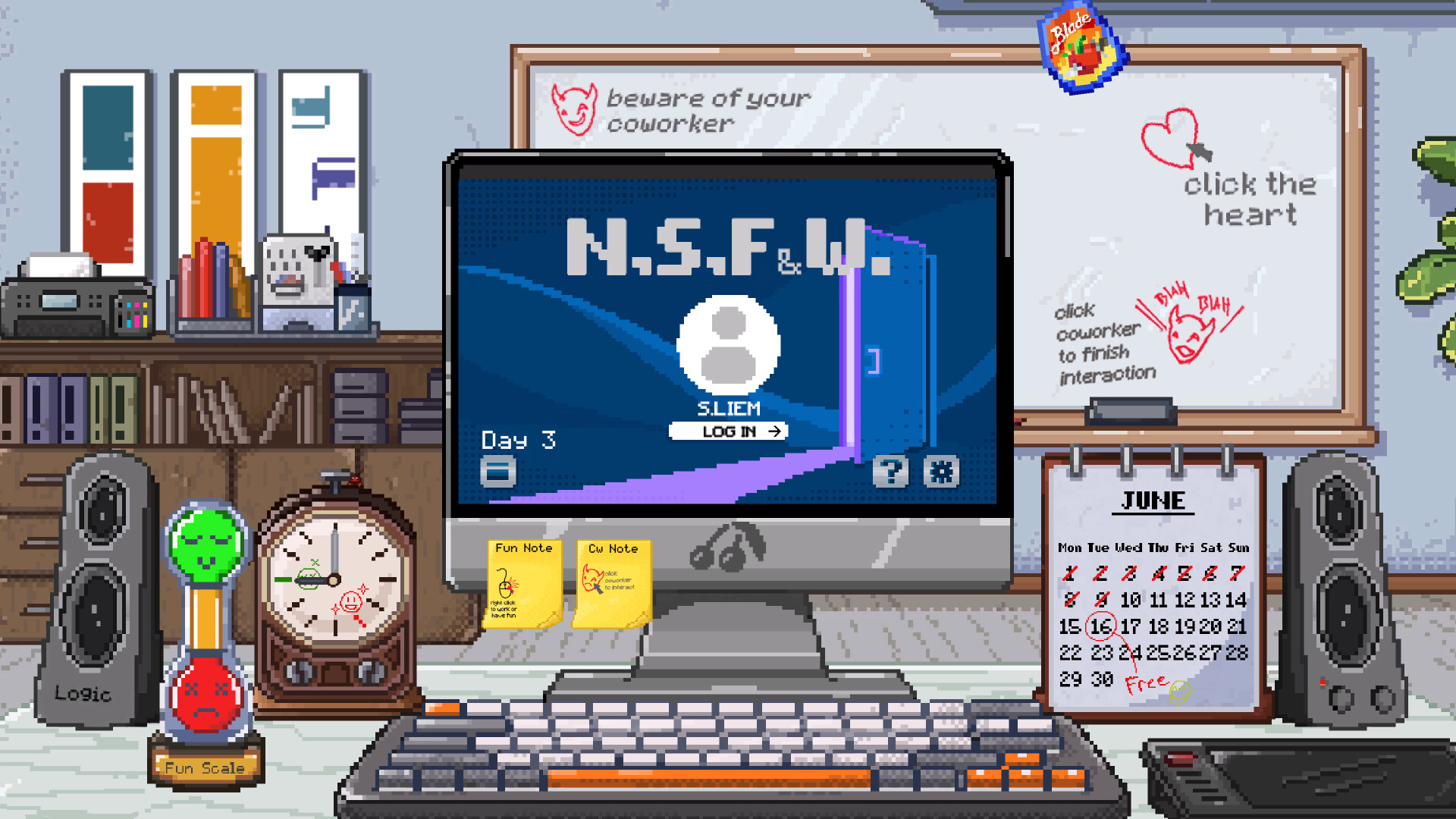 NSFW ~ Not a Simulator For Working: Highly Distracted trailer