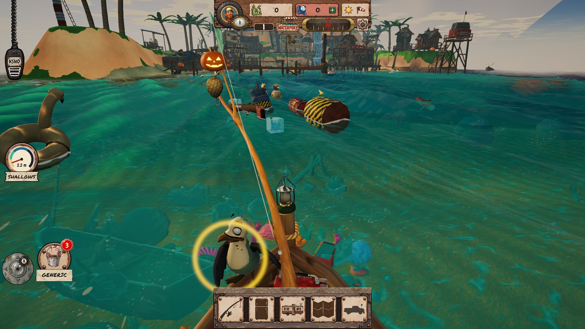 Hillbilly Yacht Club: Fishing screenshot 2