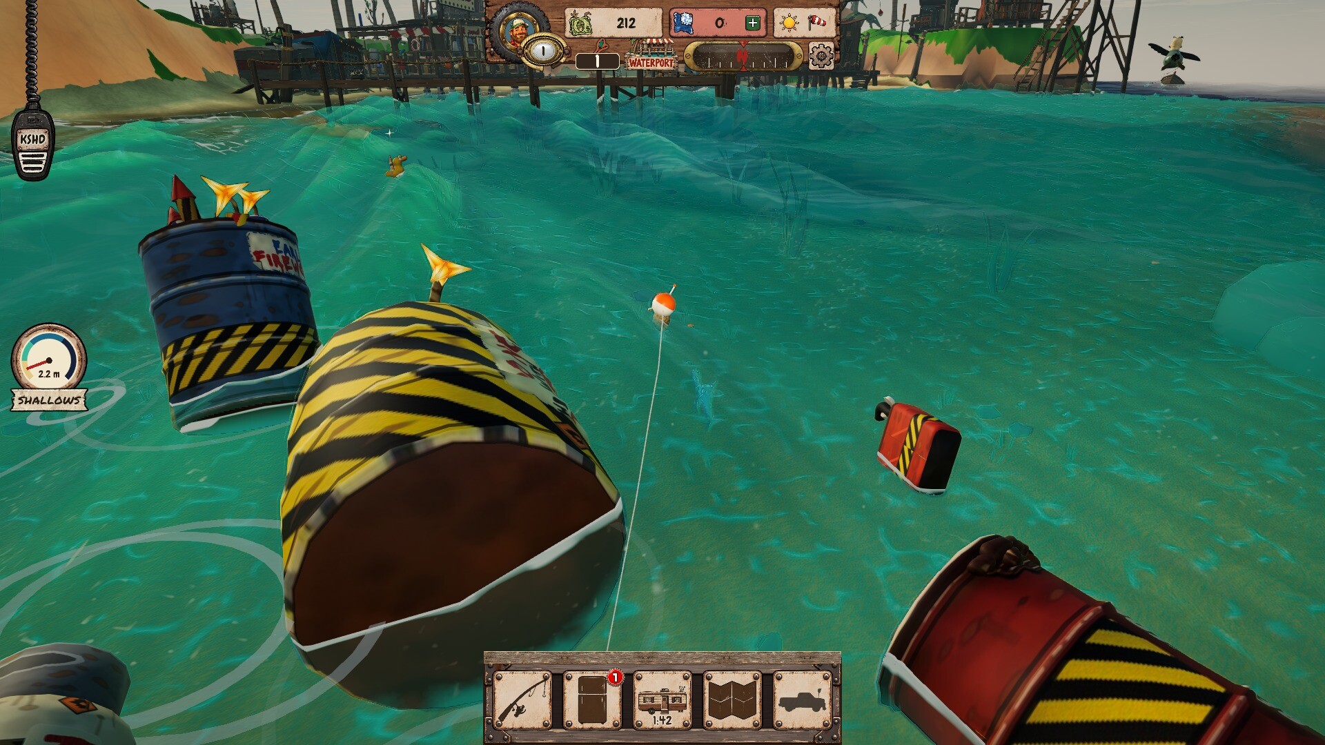 Hillbilly Yacht Club: Fishing screenshot 3