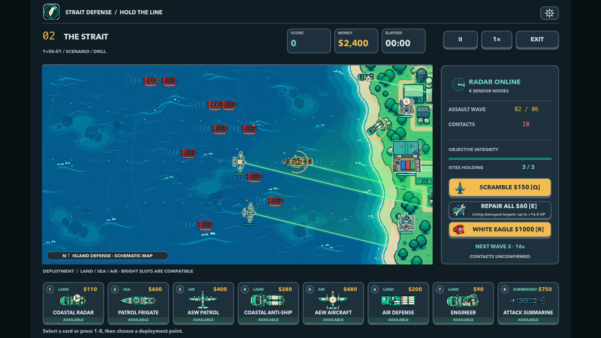 Strait Defense screenshot 3