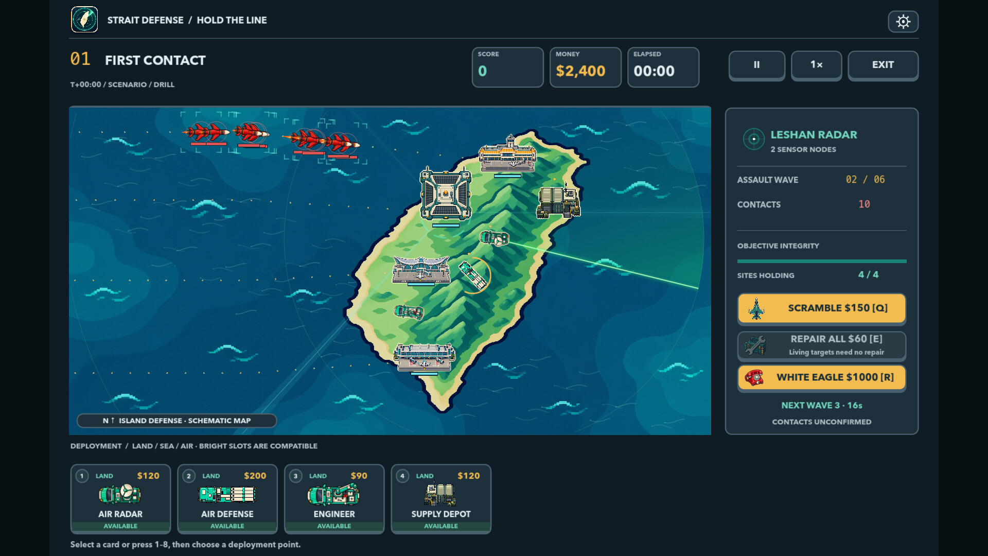 Strait Defense screenshot 2