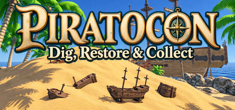 Cover art from Piratocon: Dig, Restore & Collect
