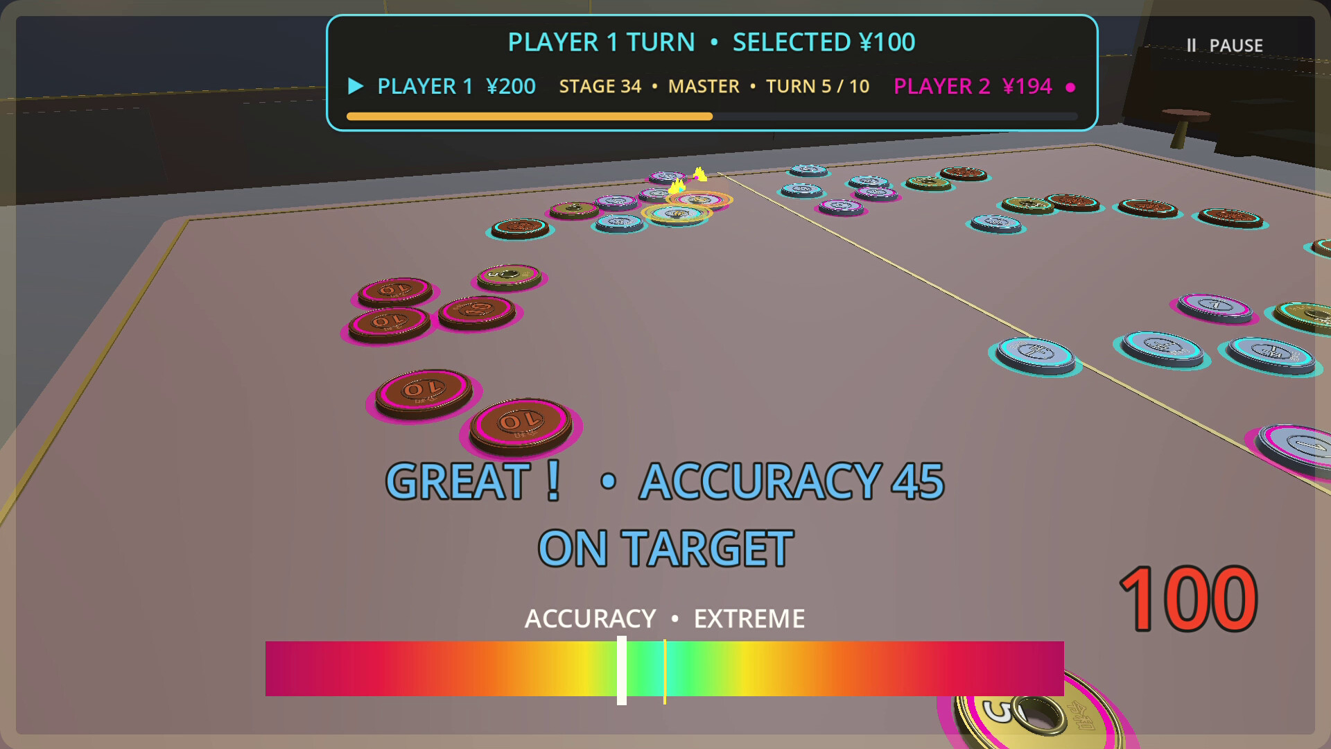 ONE FLICK ～ COIN CLASH ～ screenshot 4