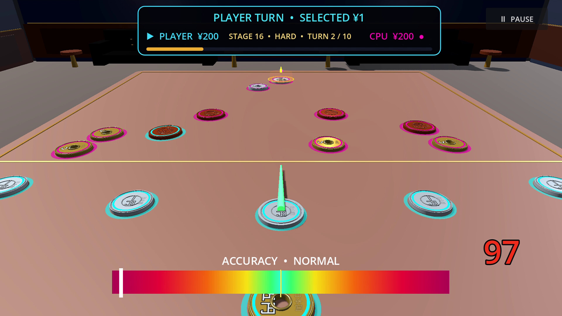 ONE FLICK ～ COIN CLASH ～ screenshot 2
