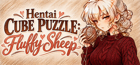 Cover art from Hentai Cube Puzzle: Fluffy Sheep