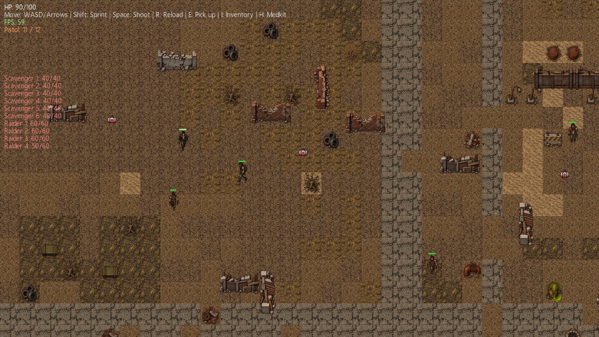 Dustline 2D screenshot 1