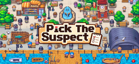 Cover art from Pick The Suspect