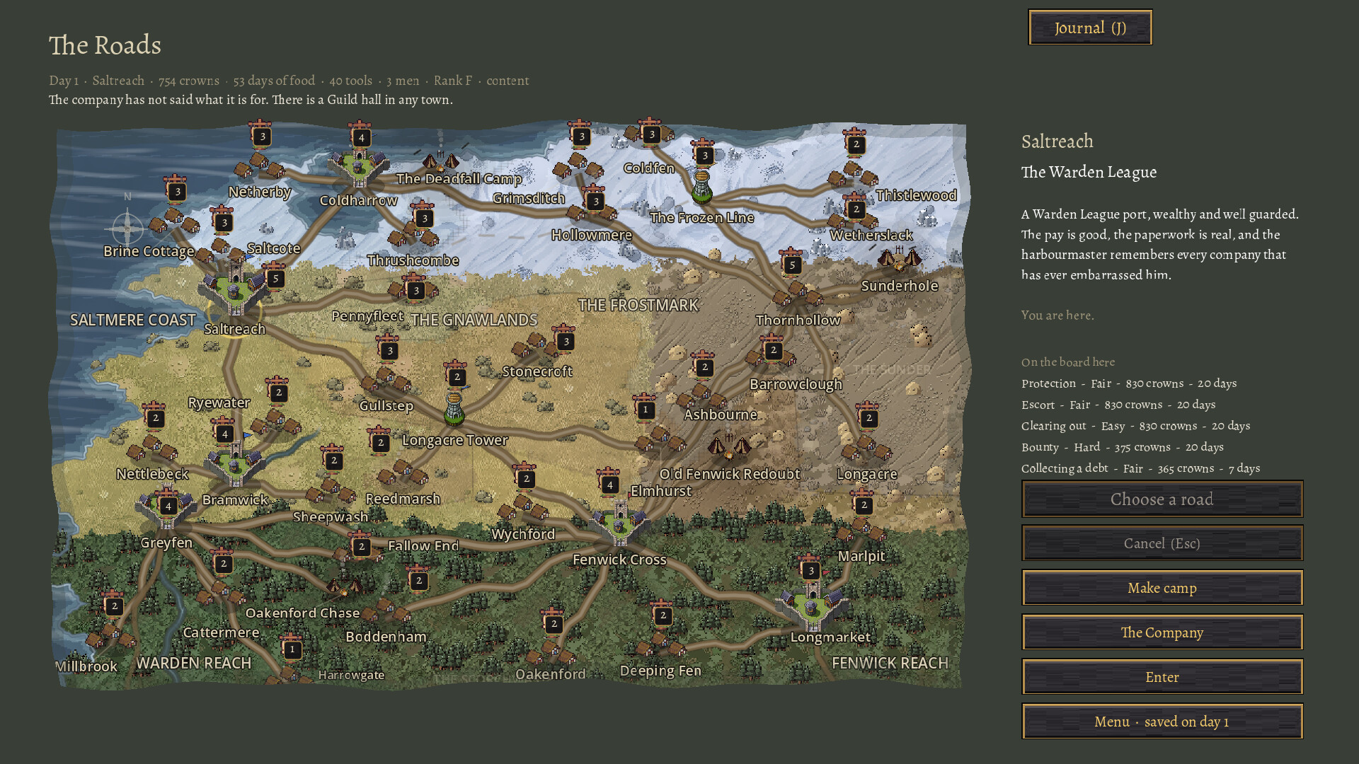 Mercenary Charter screenshot 2