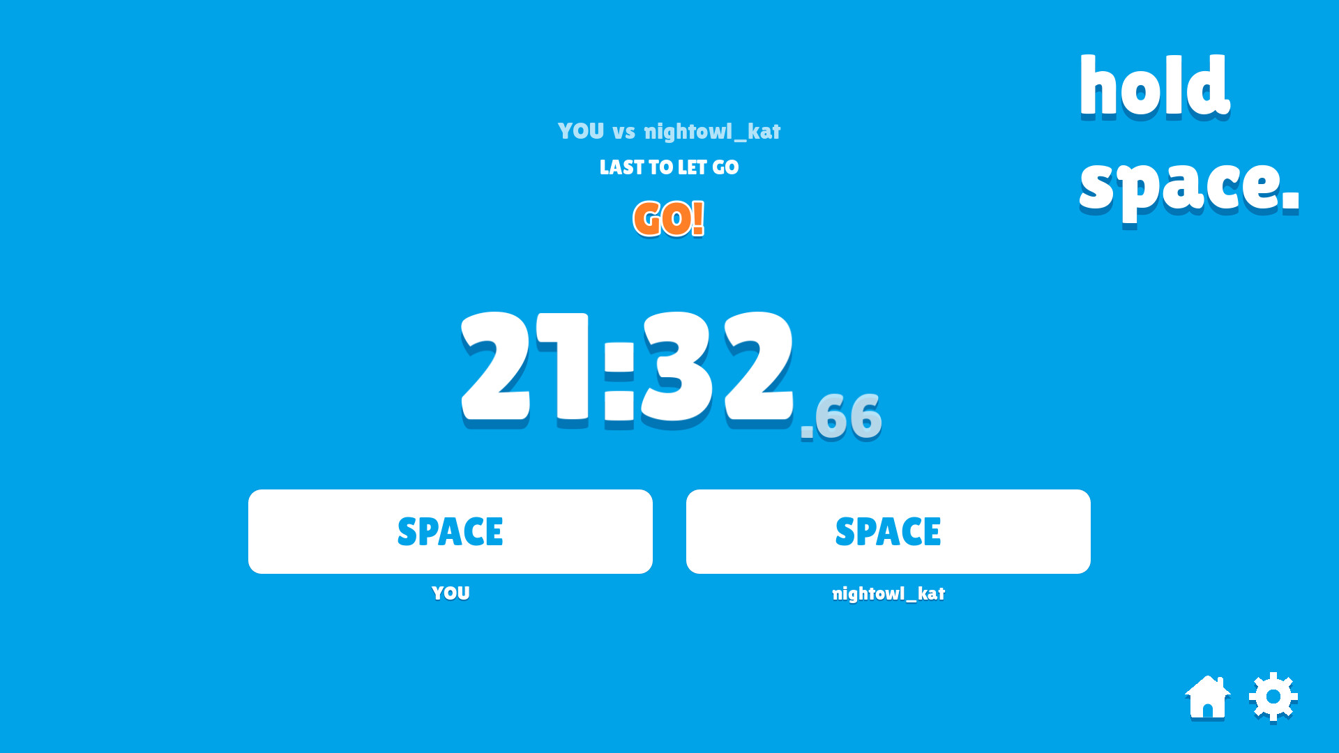 hold space. screenshot 2